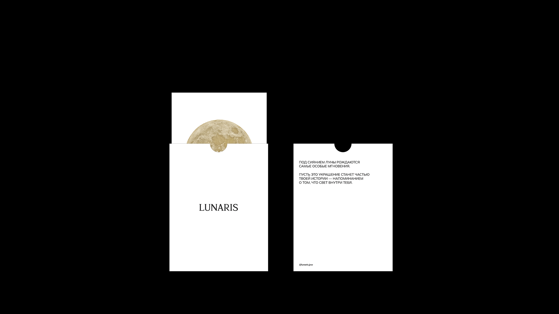 LUNARIS / branding for jewelry brand / identity — Изображение №4 — Брендинг, Графика на Dprofile