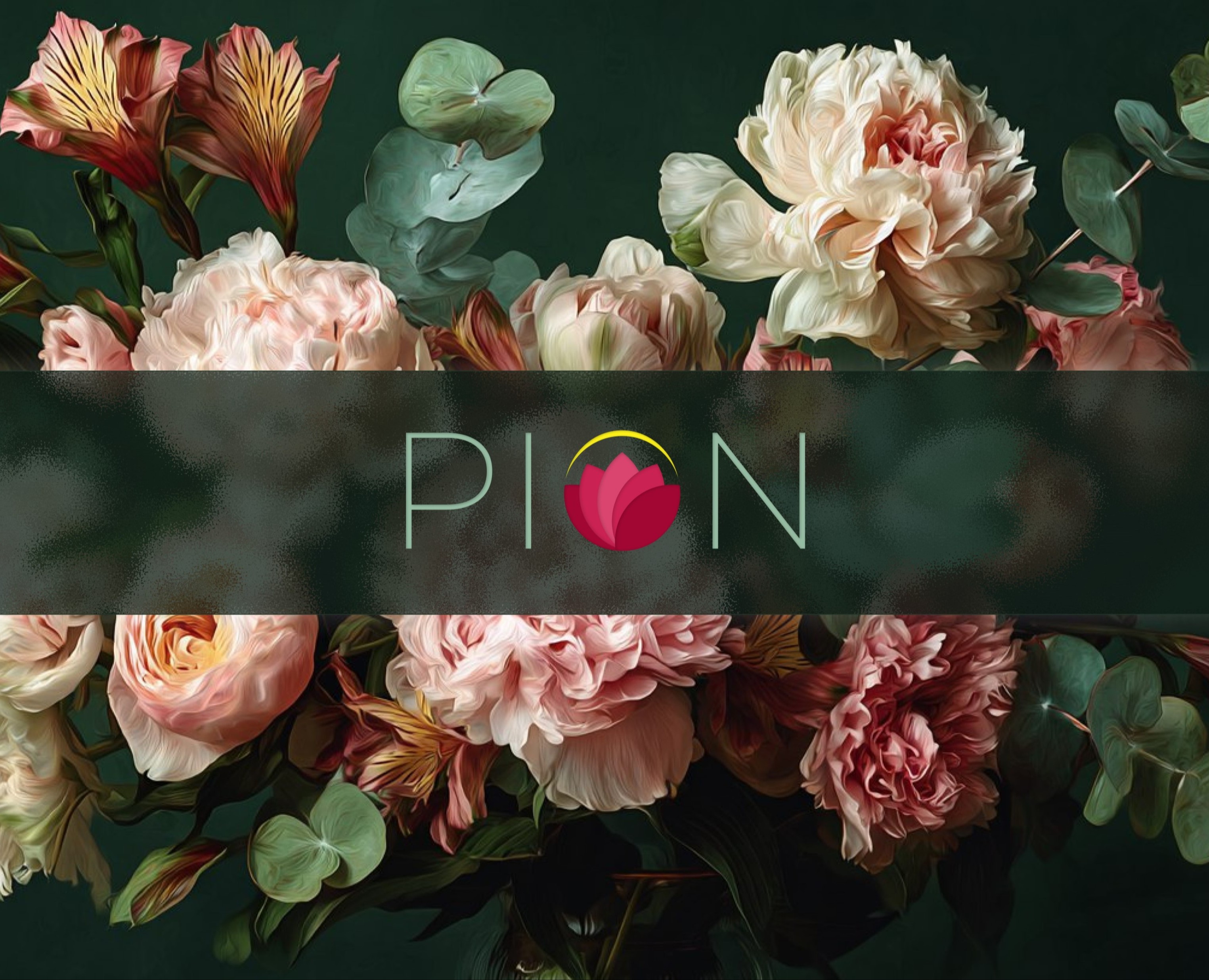 Логотип | Цветочный бутик PION | Айдентика — Брендинг на Dprofile