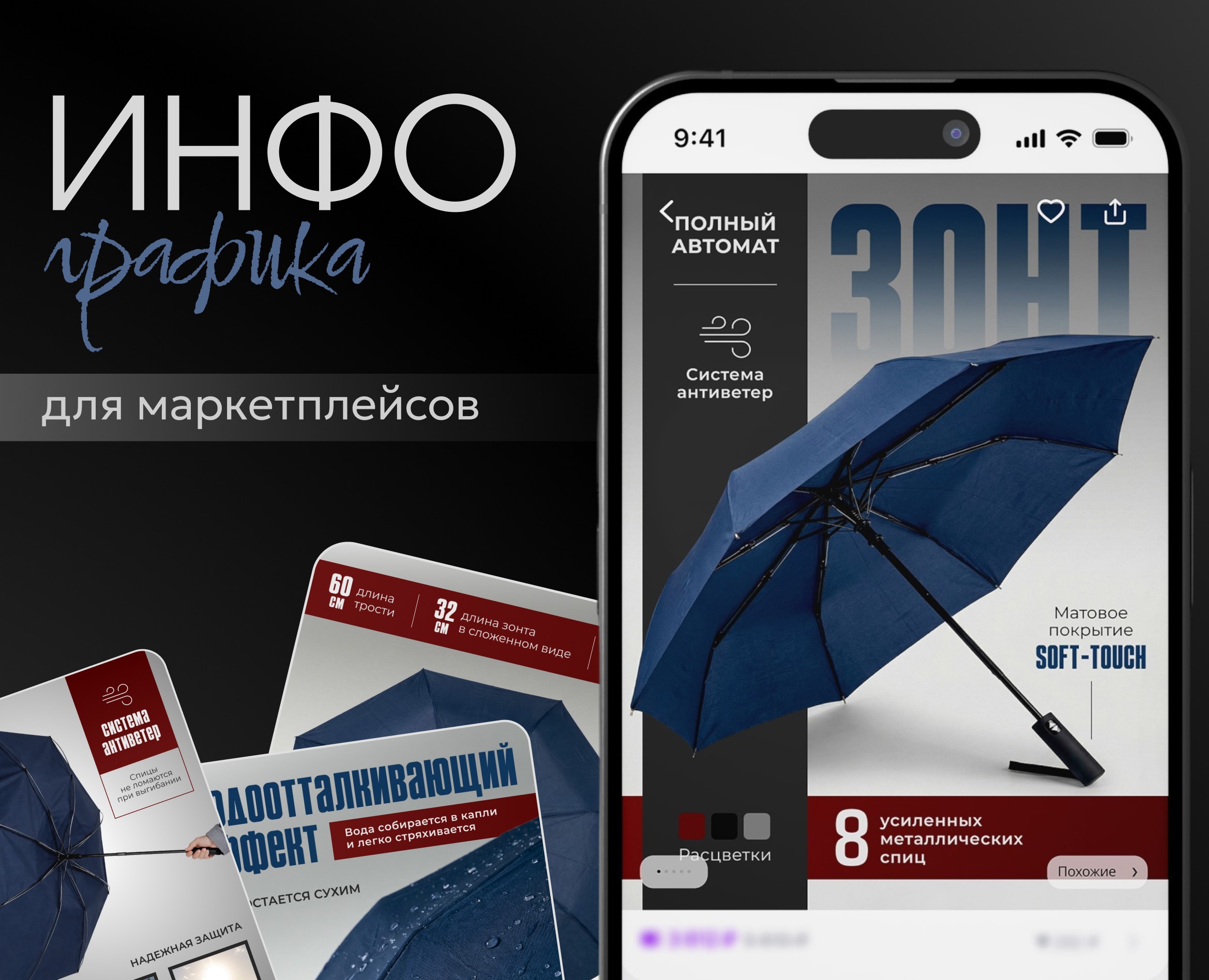 Инфографика | Карточка товара | Маркетплейс WB на Dprofile