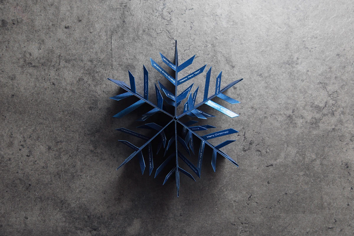 Greeting card / Omnicomm — Изображение №5 — Брендинг, Графика на Dprofile