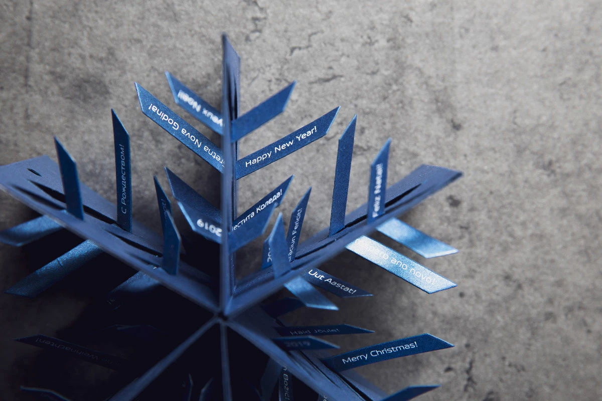 Greeting card / Omnicomm — Изображение №4 — Брендинг, Графика на Dprofile