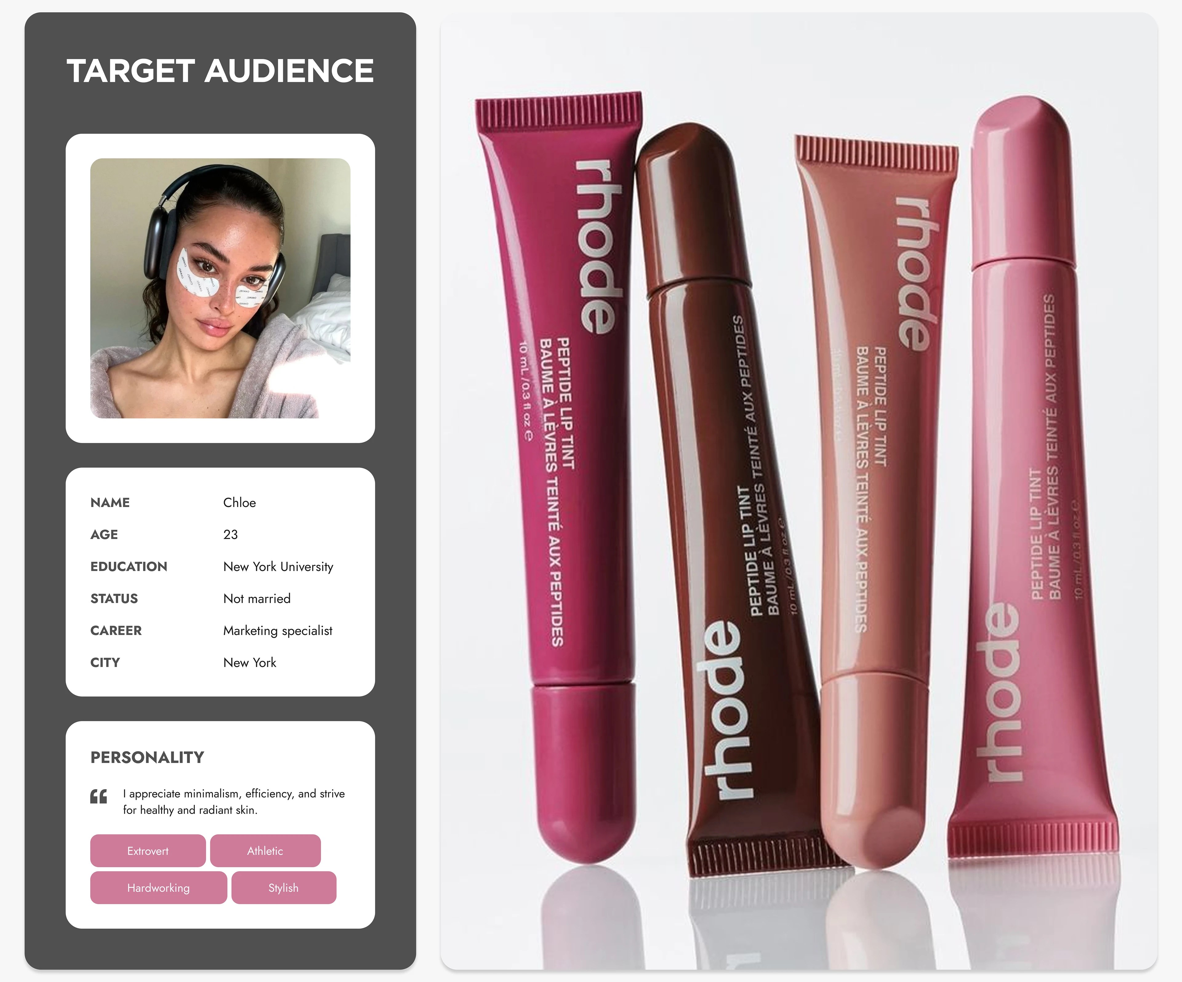 Rhode | Online store of care and decorative cosmetics — Изображение №5 — Интерфейсы на Dprofile