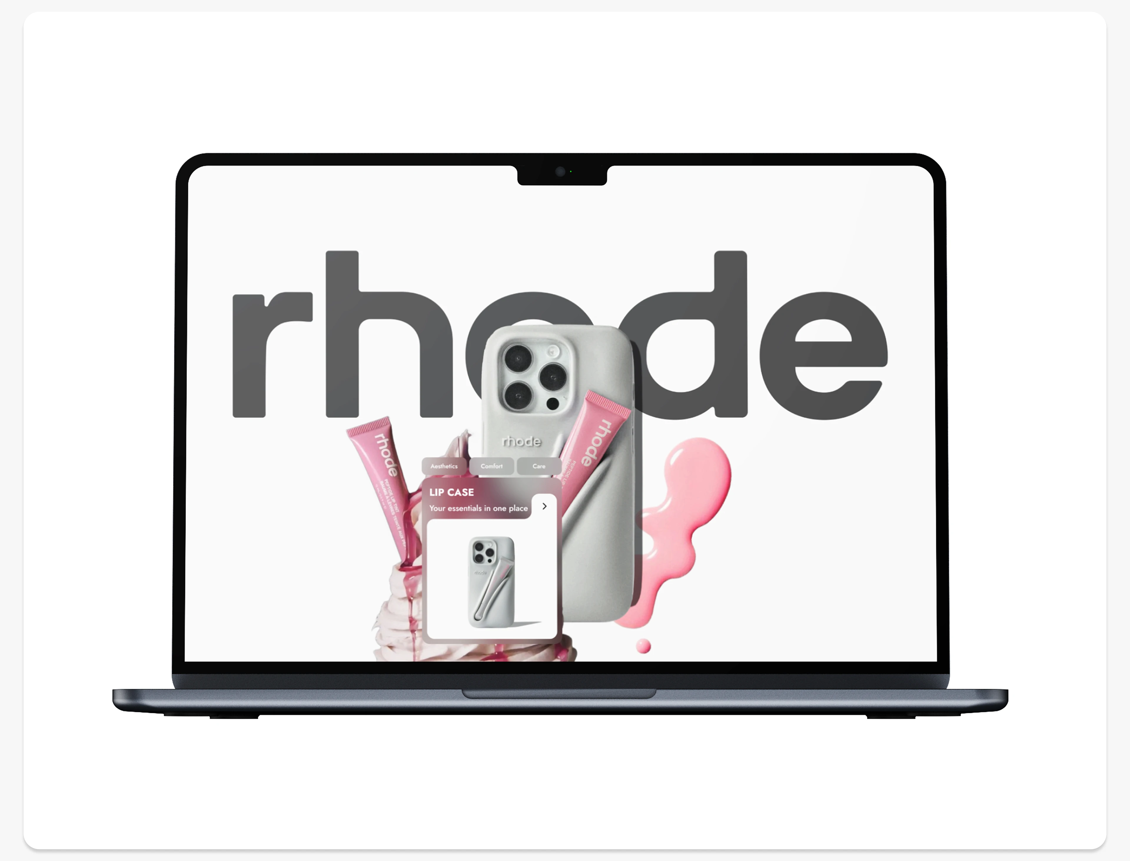 Rhode | Online store of care and decorative cosmetics — Изображение №17 — Интерфейсы на Dprofile