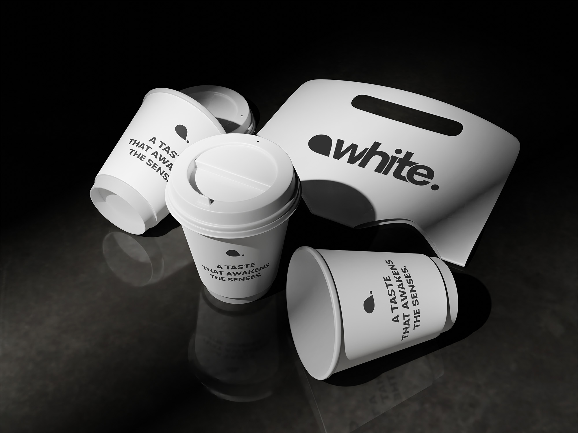 Брендинг для кофейни "WHITE" — Изображение №17 — Брендинг на Dprofile