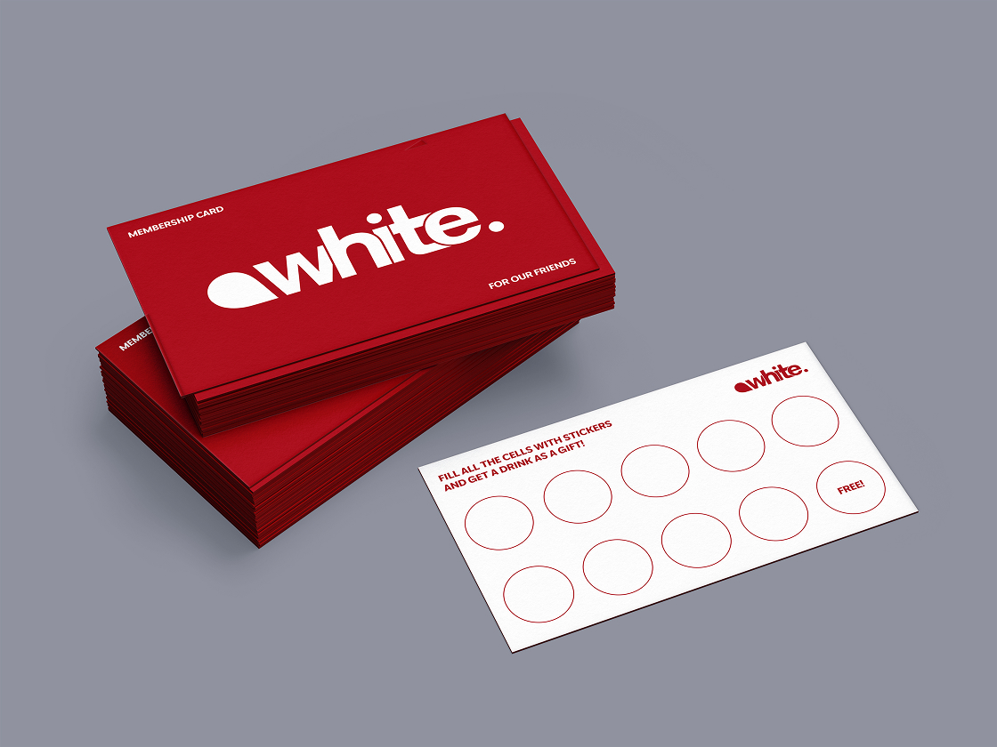 Брендинг для кофейни "WHITE" — Изображение №9 — Брендинг на Dprofile