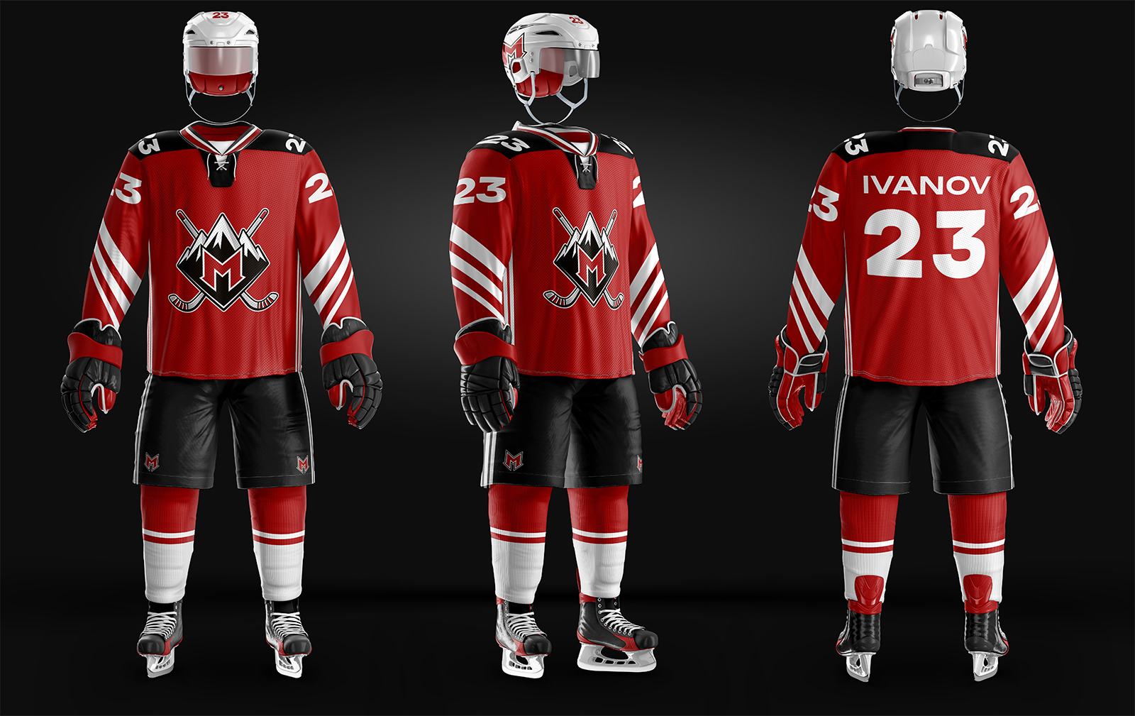 Брендинг для хоккейного клуба "МАЯК" — Изображение №1 — Брендинг на Dprofile