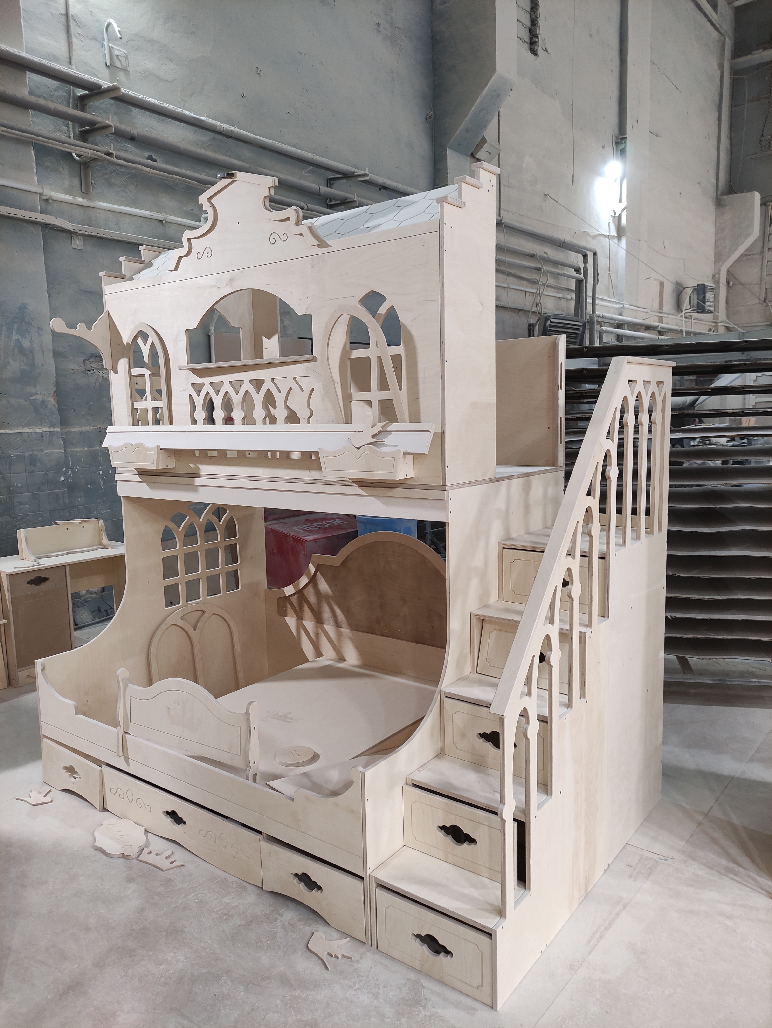 Детская мебель из фанеры. — Изображение №19 — 3D, Промдизайн на Dprofile