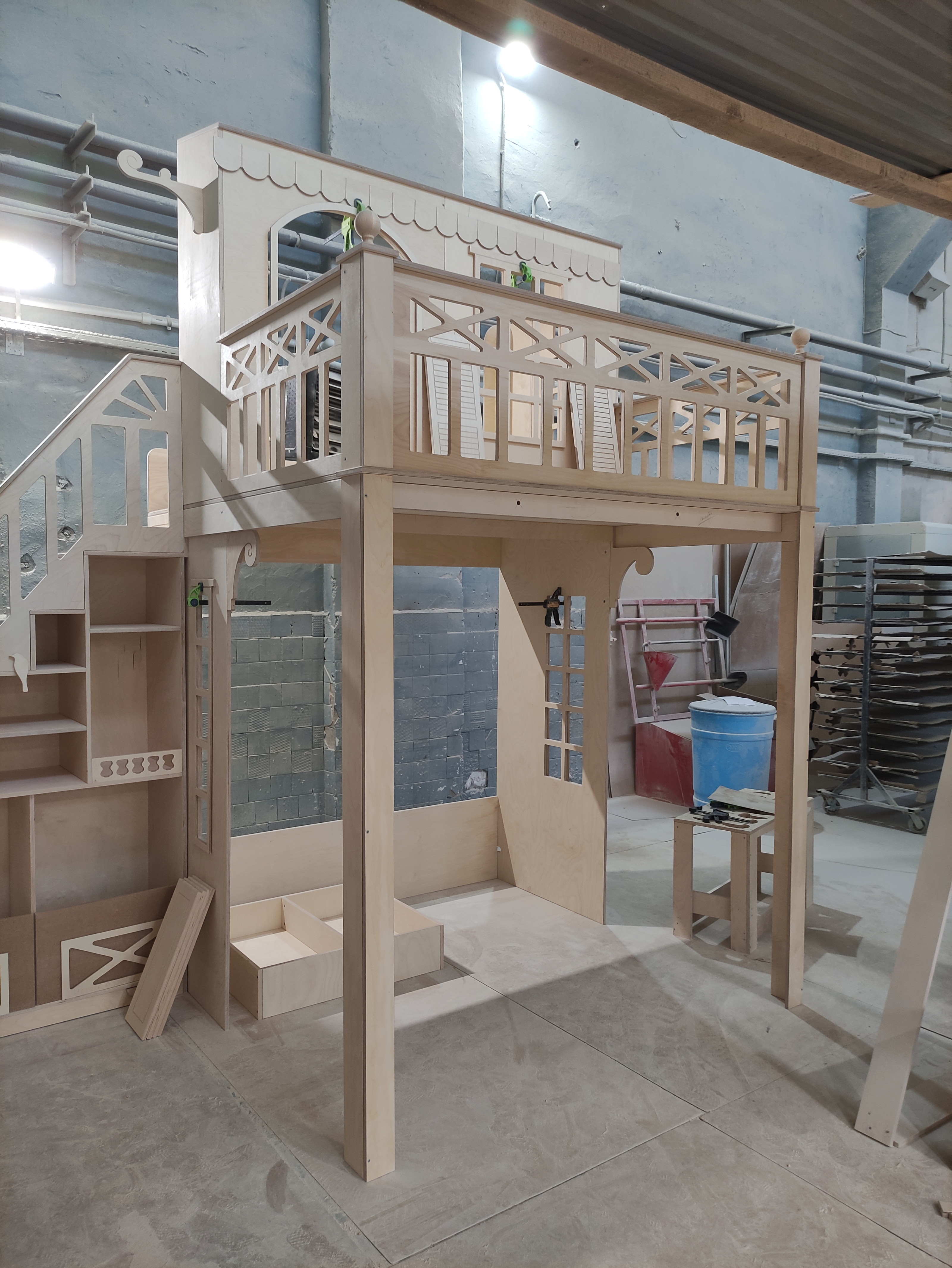 Детская мебель из фанеры. — Изображение №13 — 3D, Промдизайн на Dprofile