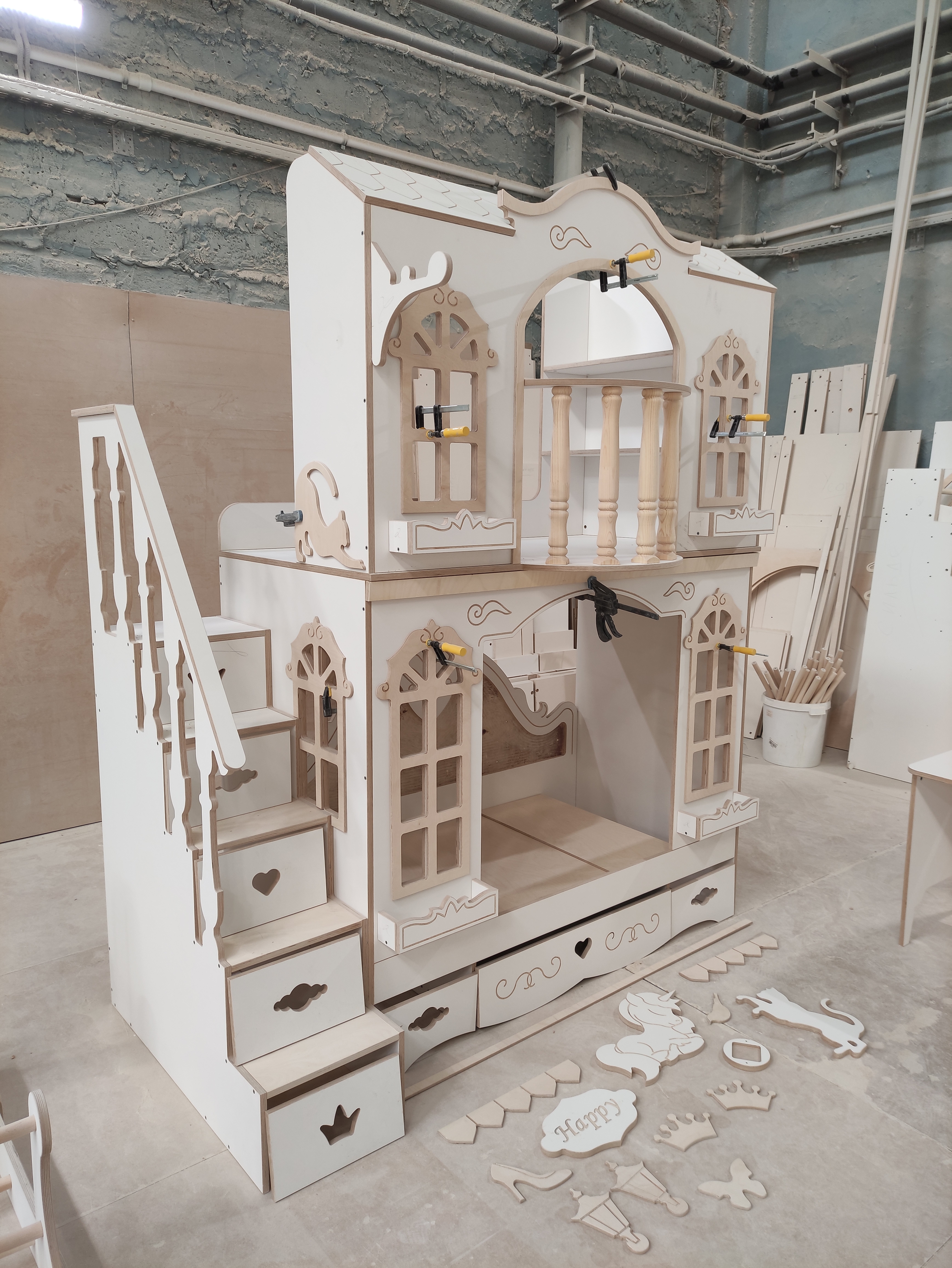 Детская мебель из фанеры. — Изображение №7 — 3D, Промдизайн на Dprofile