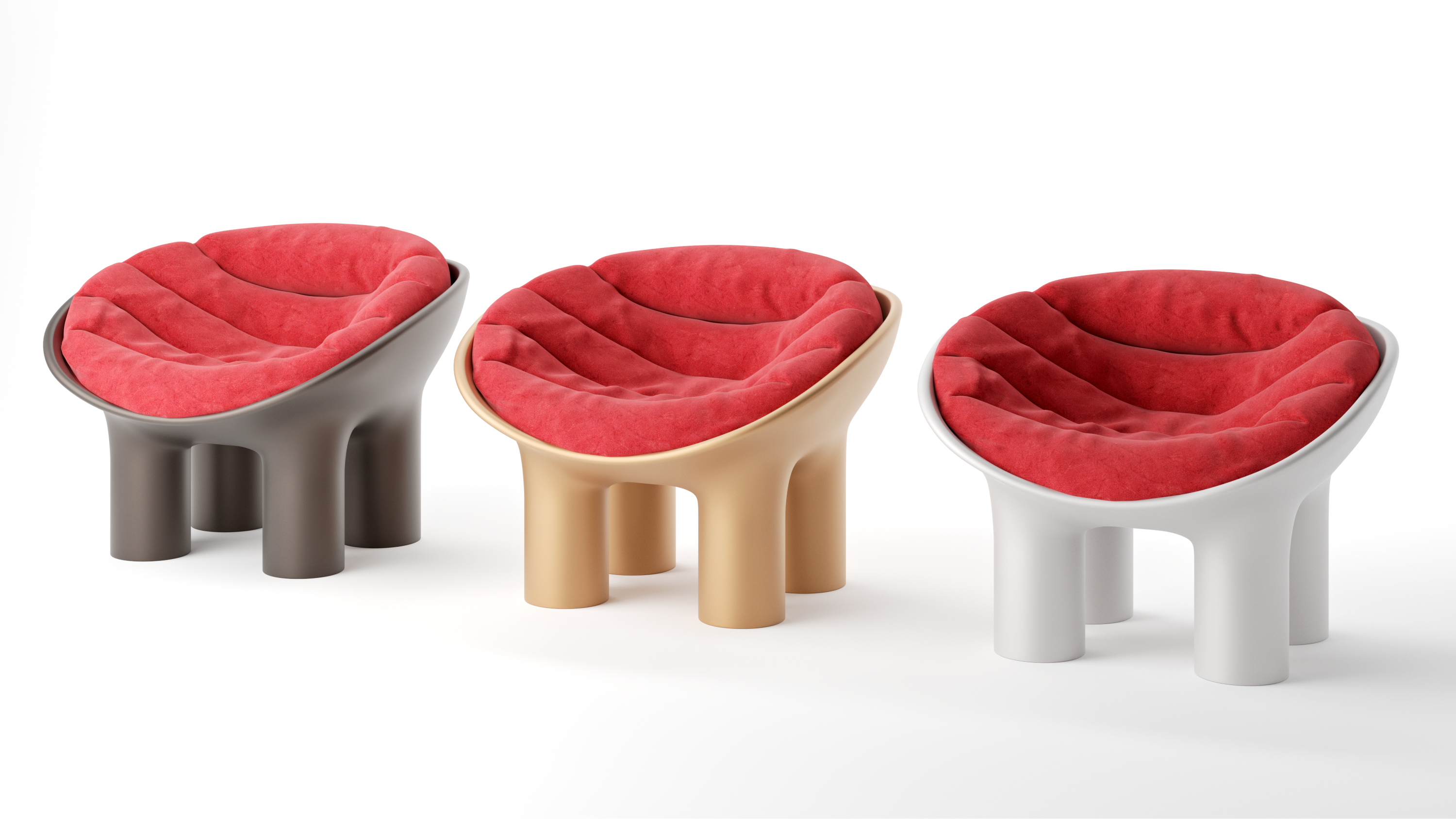 Кресло Roly Poly — Изображение №2 — 3D на Dprofile