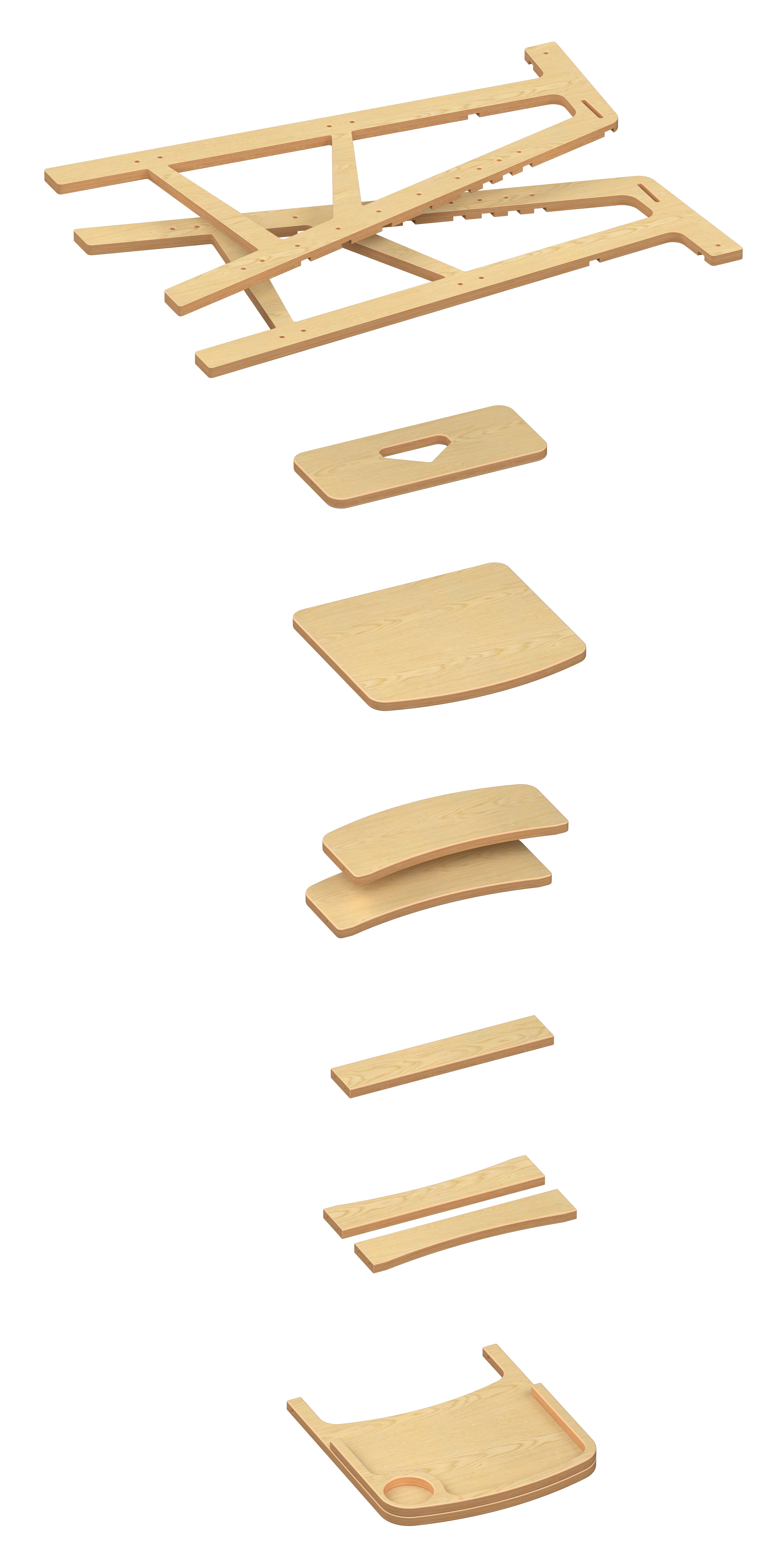 Растущий стул. — Изображение №8 — 3D на Dprofile