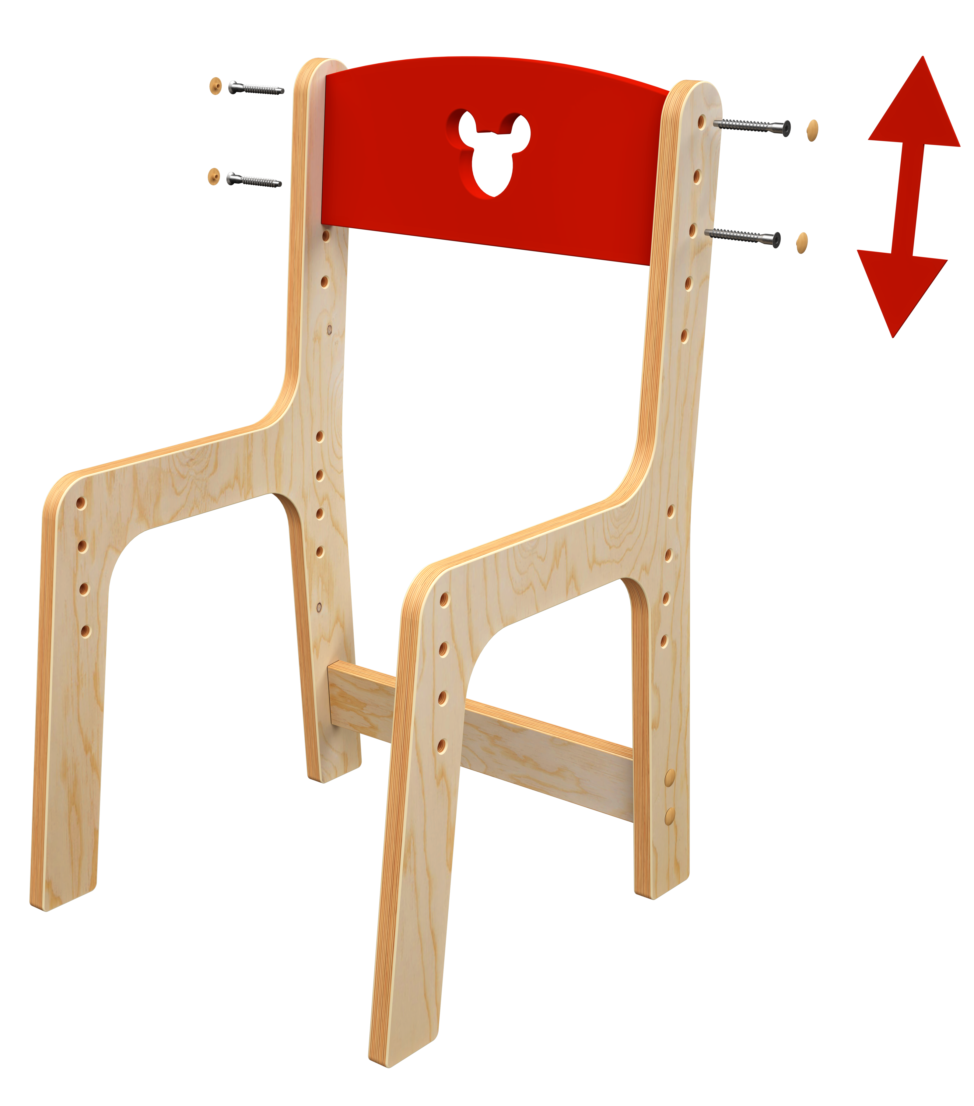 Детский стул. — Изображение №6 — 3D на Dprofile