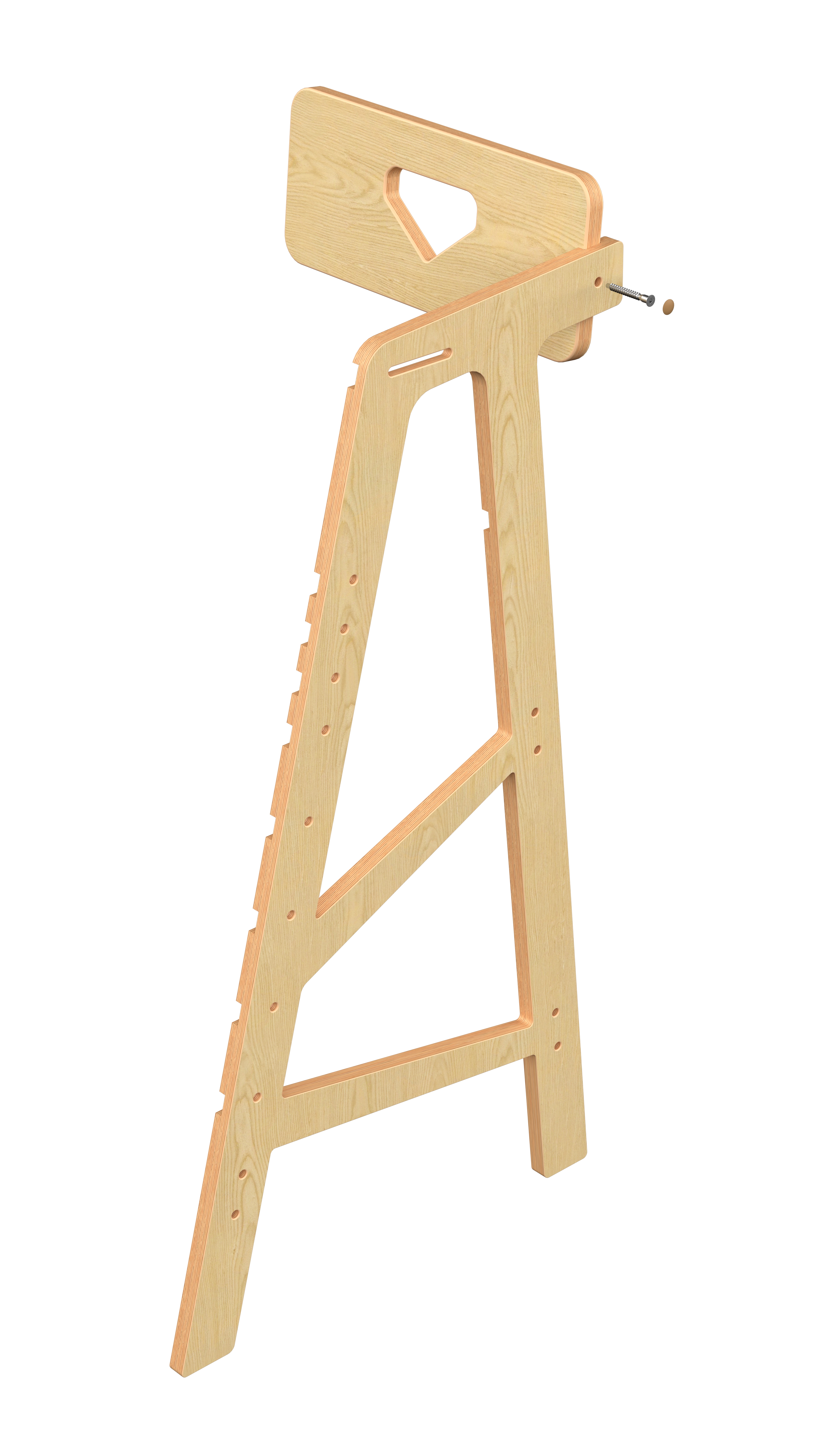 Растущий стул. — Изображение №6 — 3D на Dprofile