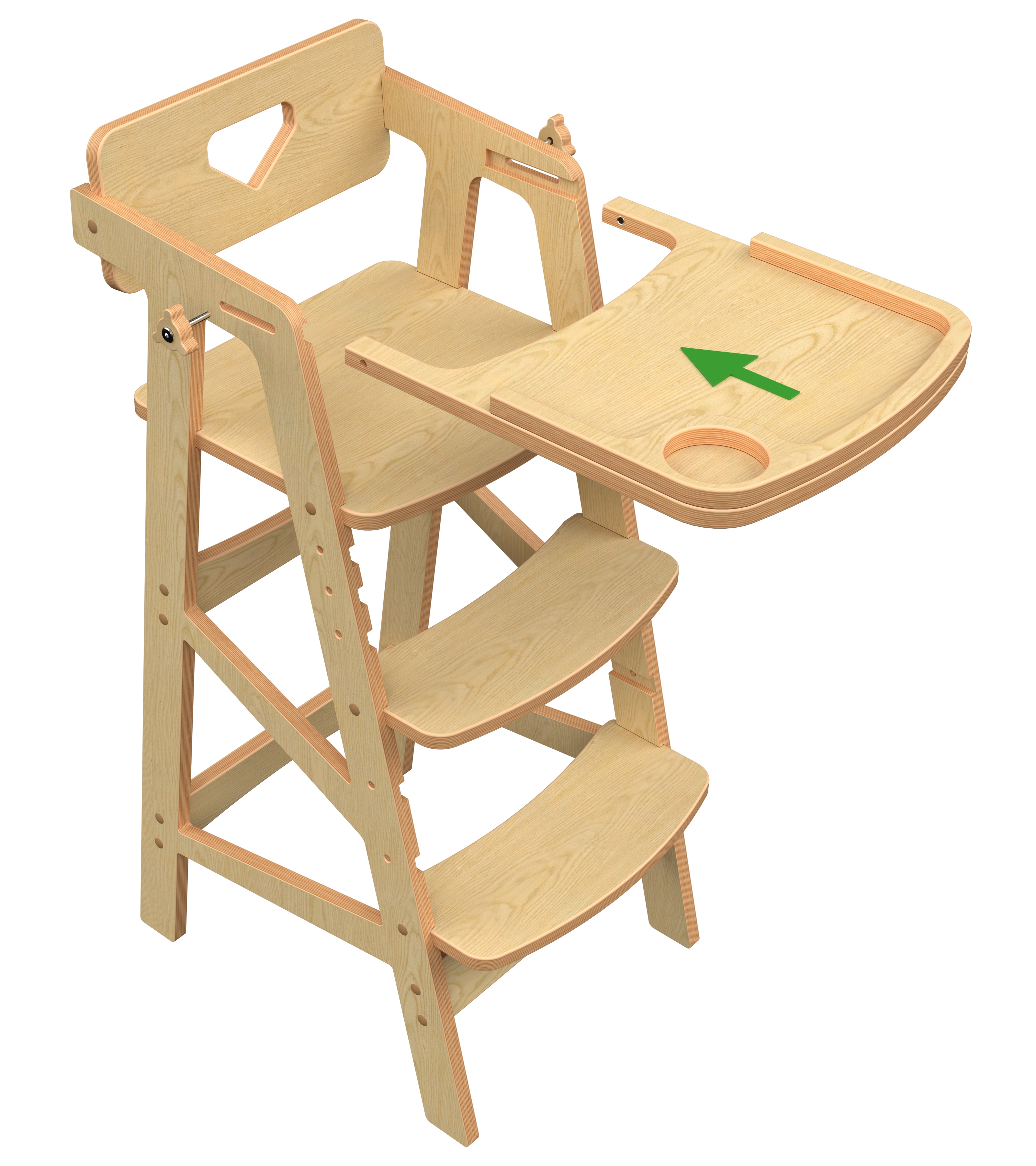 Растущий стул. — Изображение №2 — 3D на Dprofile