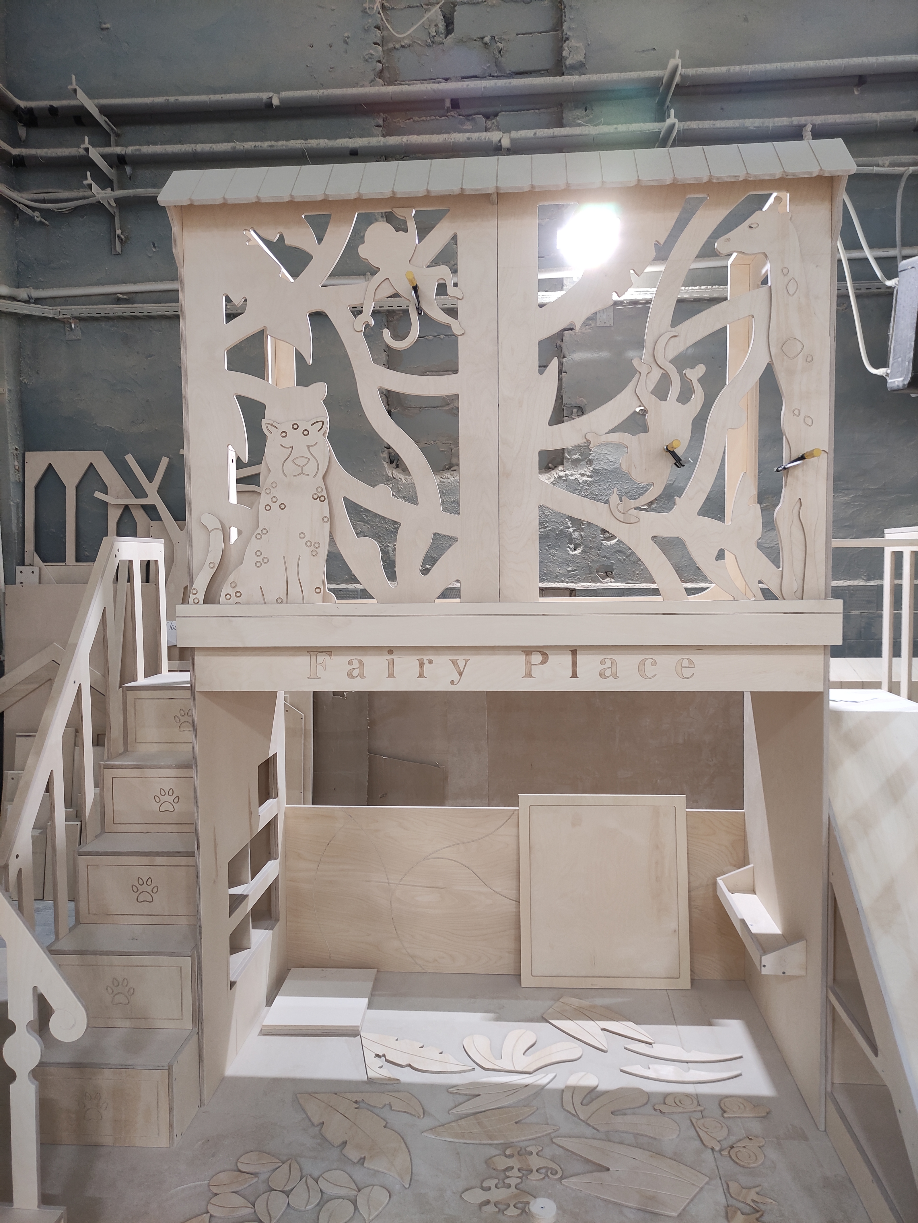 Детская мебель из фанеры. — Изображение №17 — 3D, Промдизайн на Dprofile