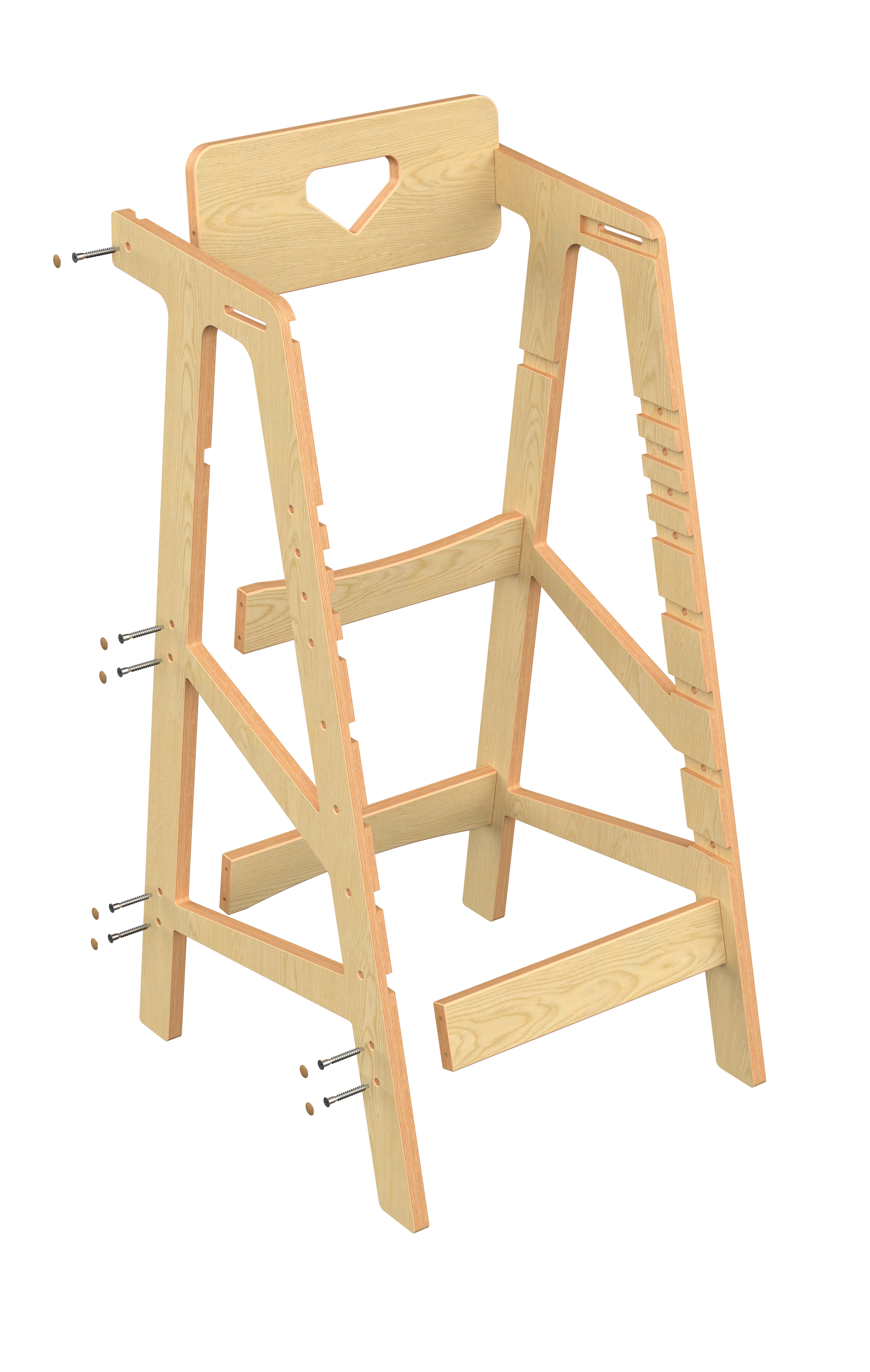 Растущий стул. — Изображение №5 — 3D на Dprofile