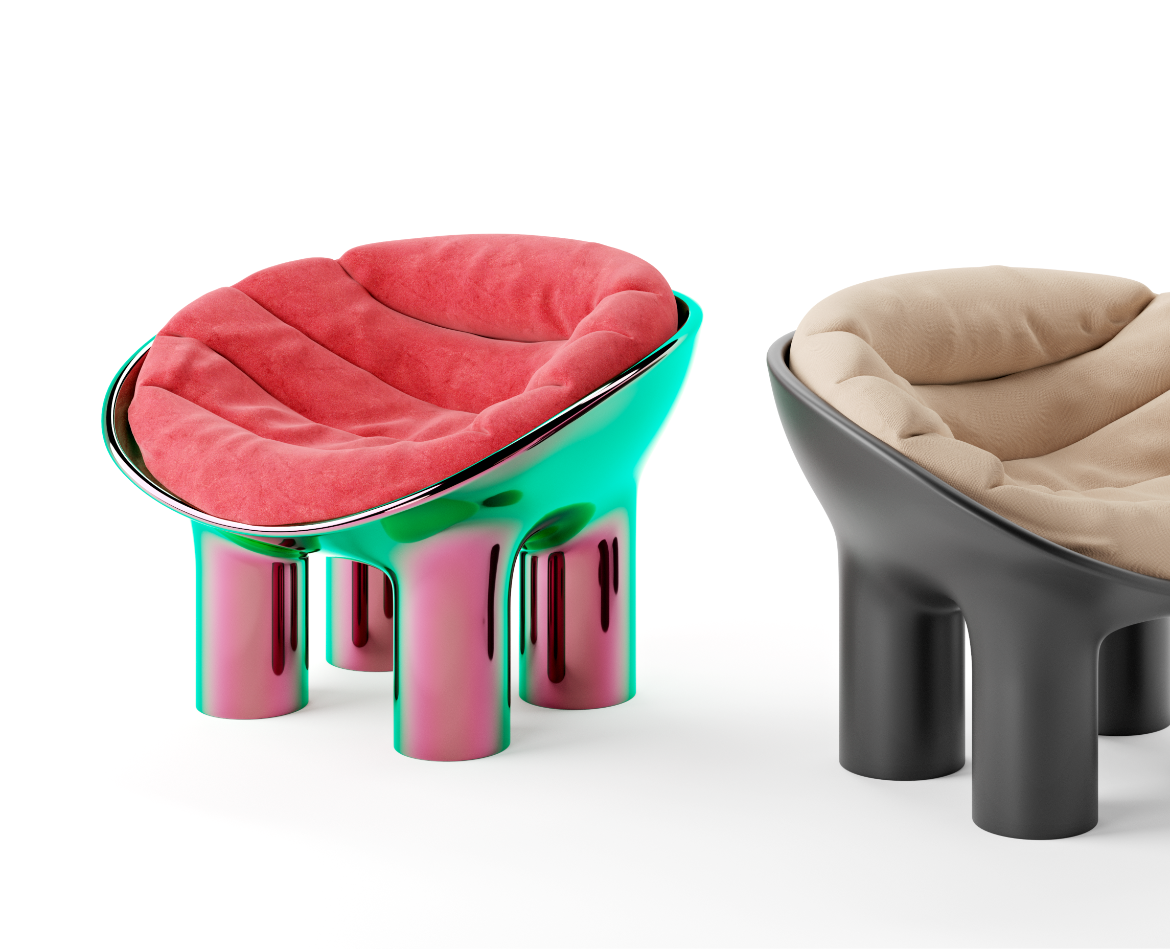 Кресло Roly Poly — 3D на Dprofile