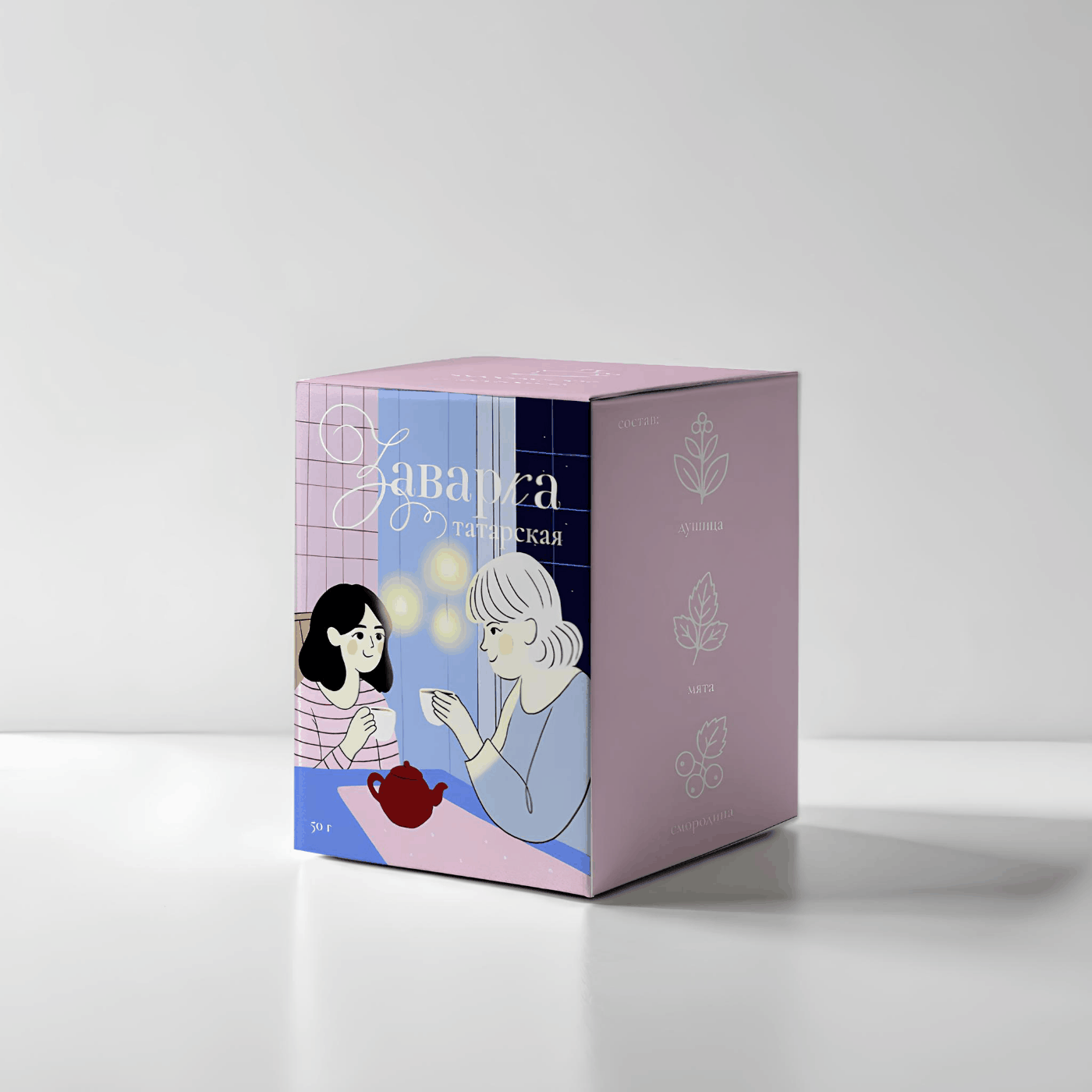 Tea Packaging design - Упаковка для чая — Изображение №8 — Брендинг, Иллюстрация на Dprofile