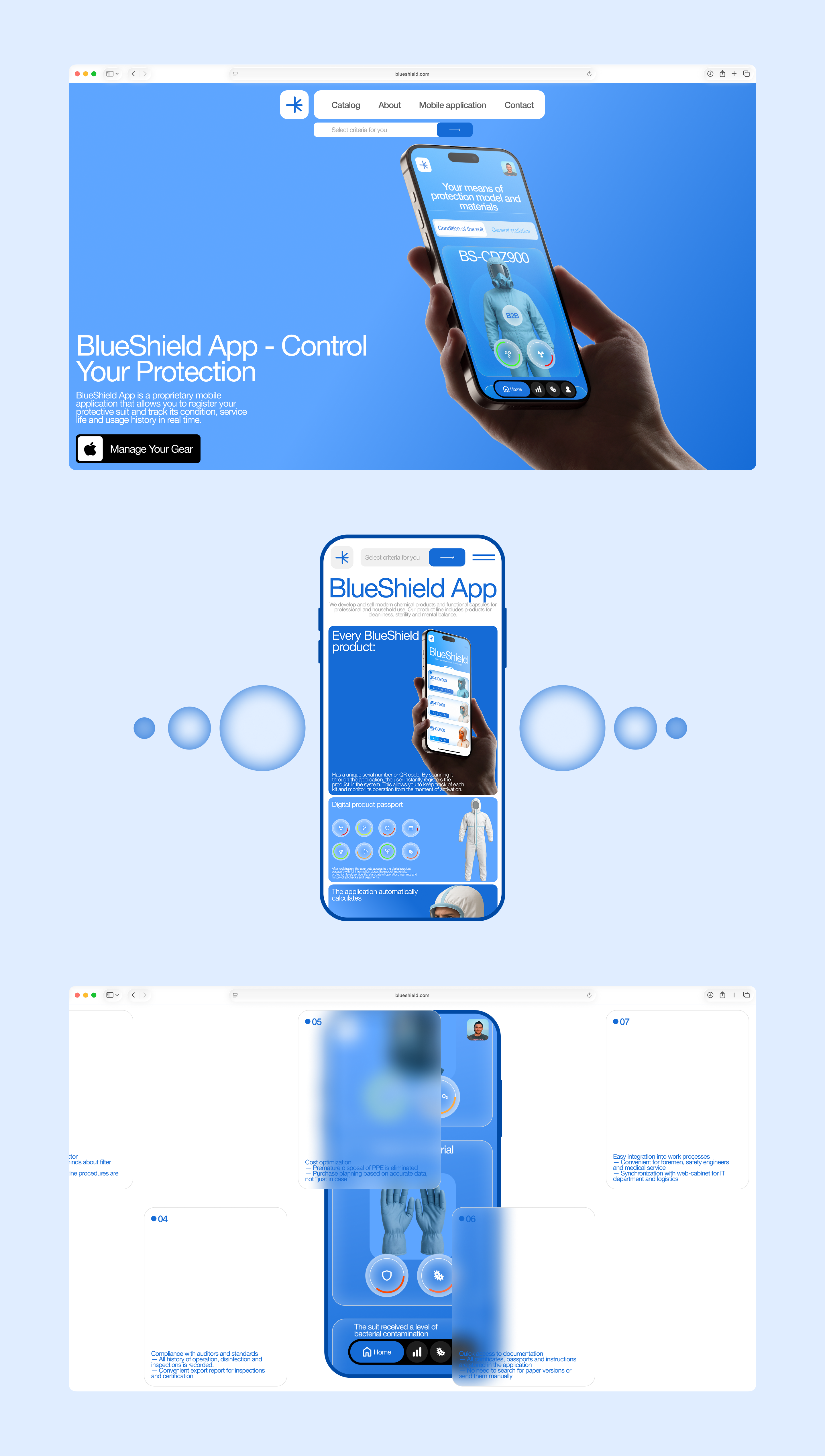 BlueShield — Изображение №7 — Интерфейсы, Анимация на Dprofile