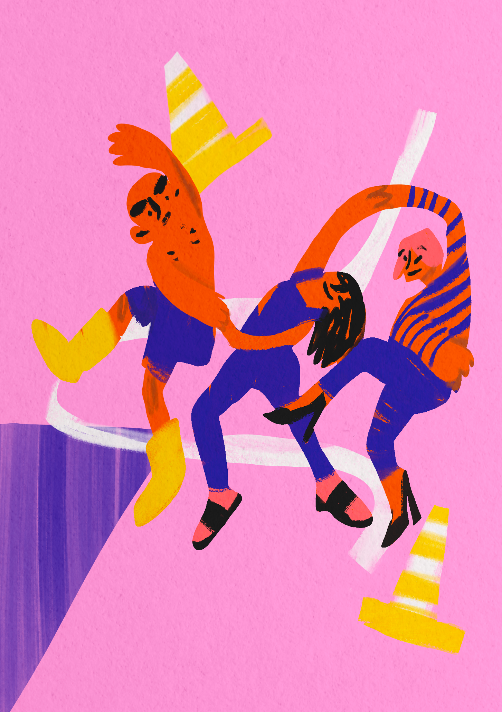 Сезон танцев в ОАО «Автосервис» 24/7 — Изображение №12 — Брендинг, Иллюстрация на Dprofile