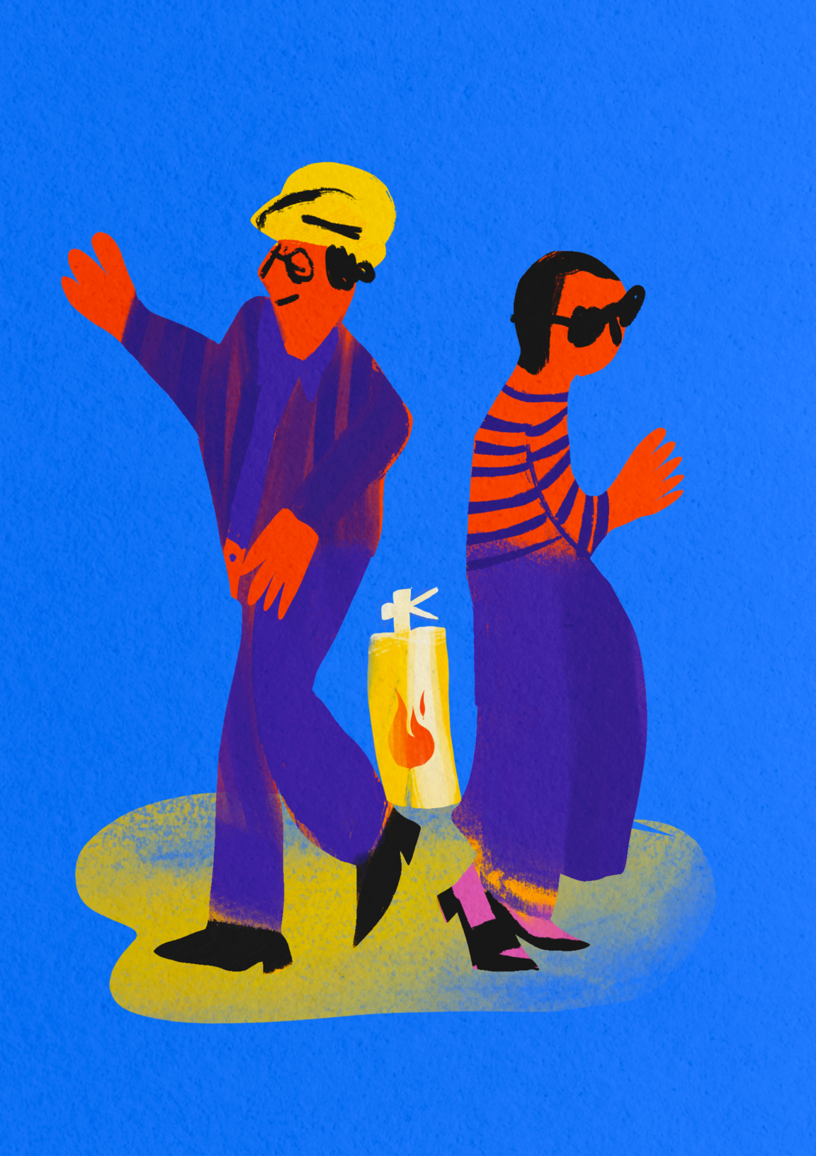 Сезон танцев в ОАО «Автосервис» 24/7 — Изображение №6 — Брендинг, Иллюстрация на Dprofile