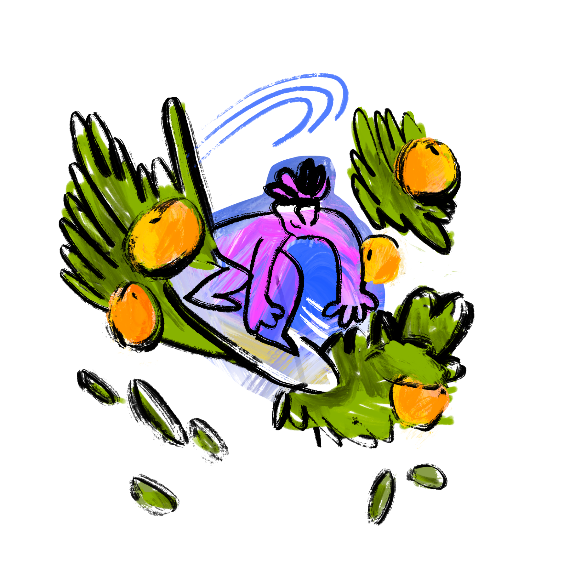 «Бери от жизни своё». Упаковка напитка — Изображение №2 — Брендинг, Иллюстрация на Dprofile