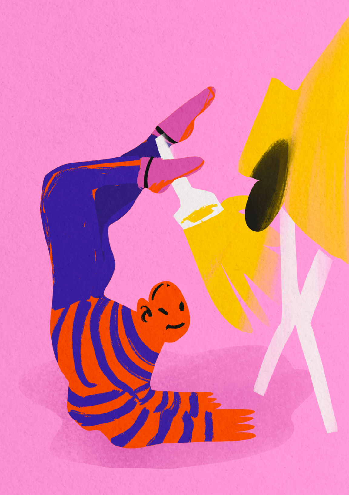 Сезон танцев в ОАО «Автосервис» 24/7 — Изображение №14 — Брендинг, Иллюстрация на Dprofile