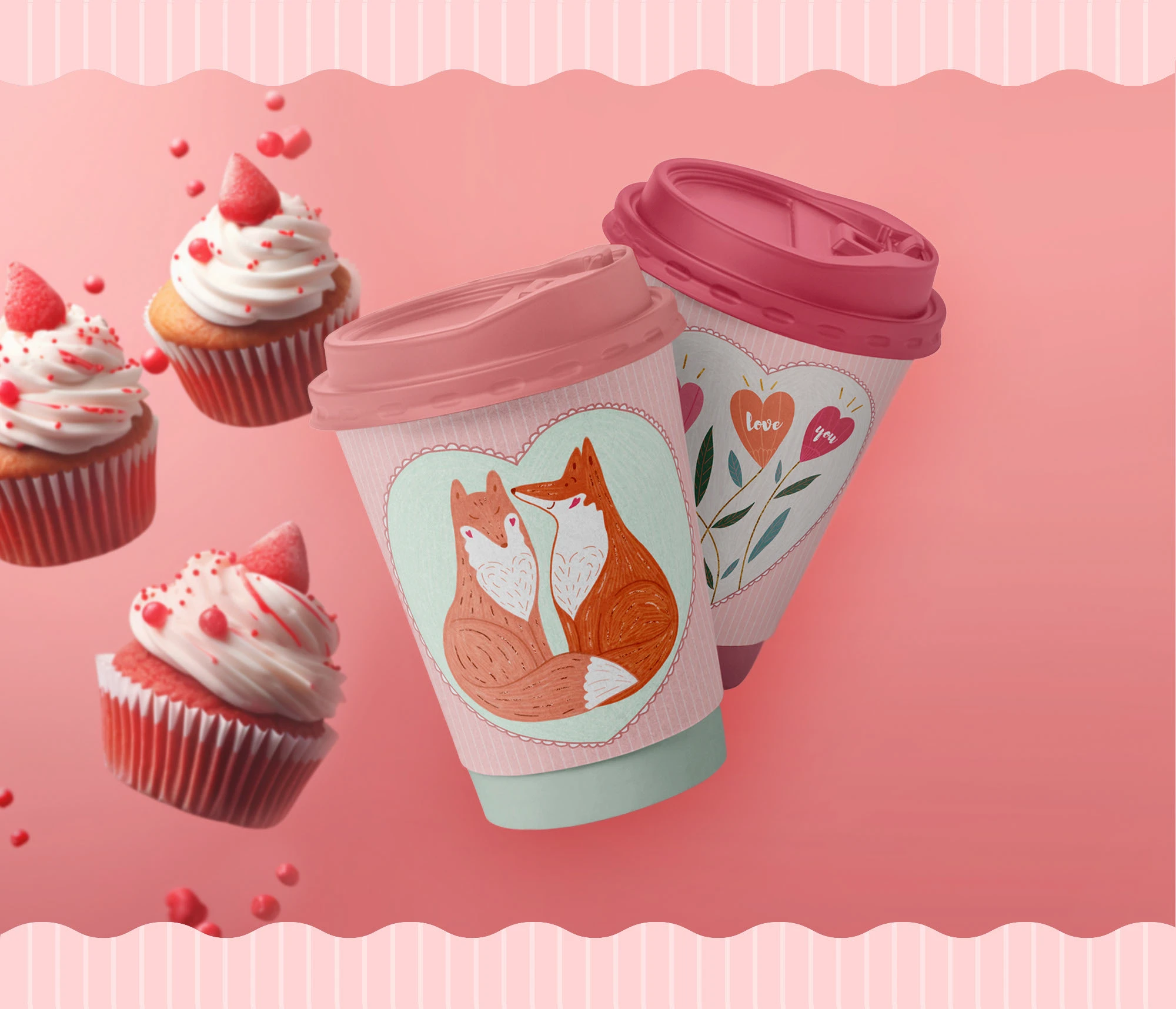 Иллюстрации ко Дню влюбленных — Изображение №11 — Брендинг, Иллюстрация на Dprofile