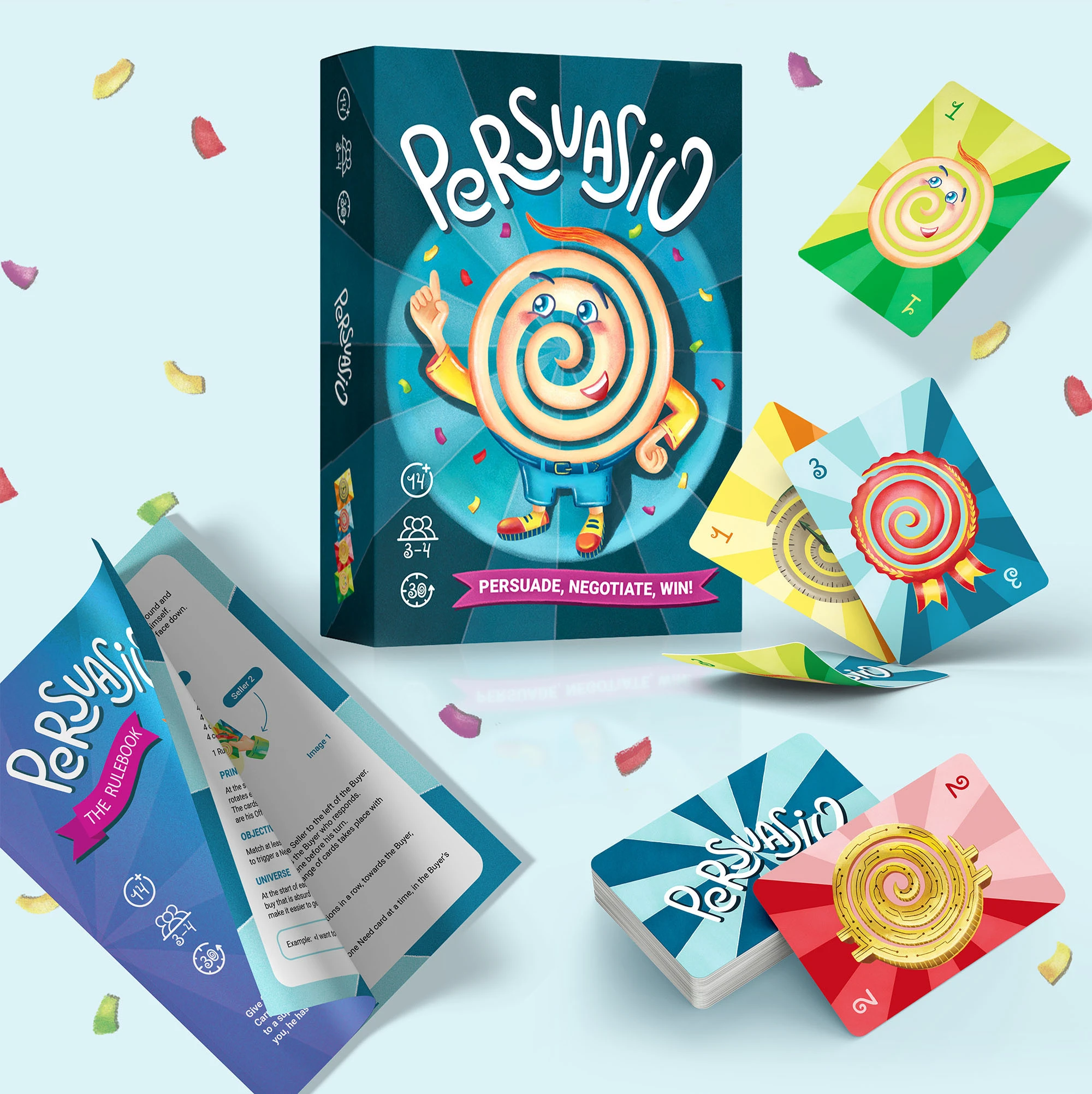 Настольная игра Persuasio — Изображение №15 — Брендинг, Иллюстрация на Dprofile