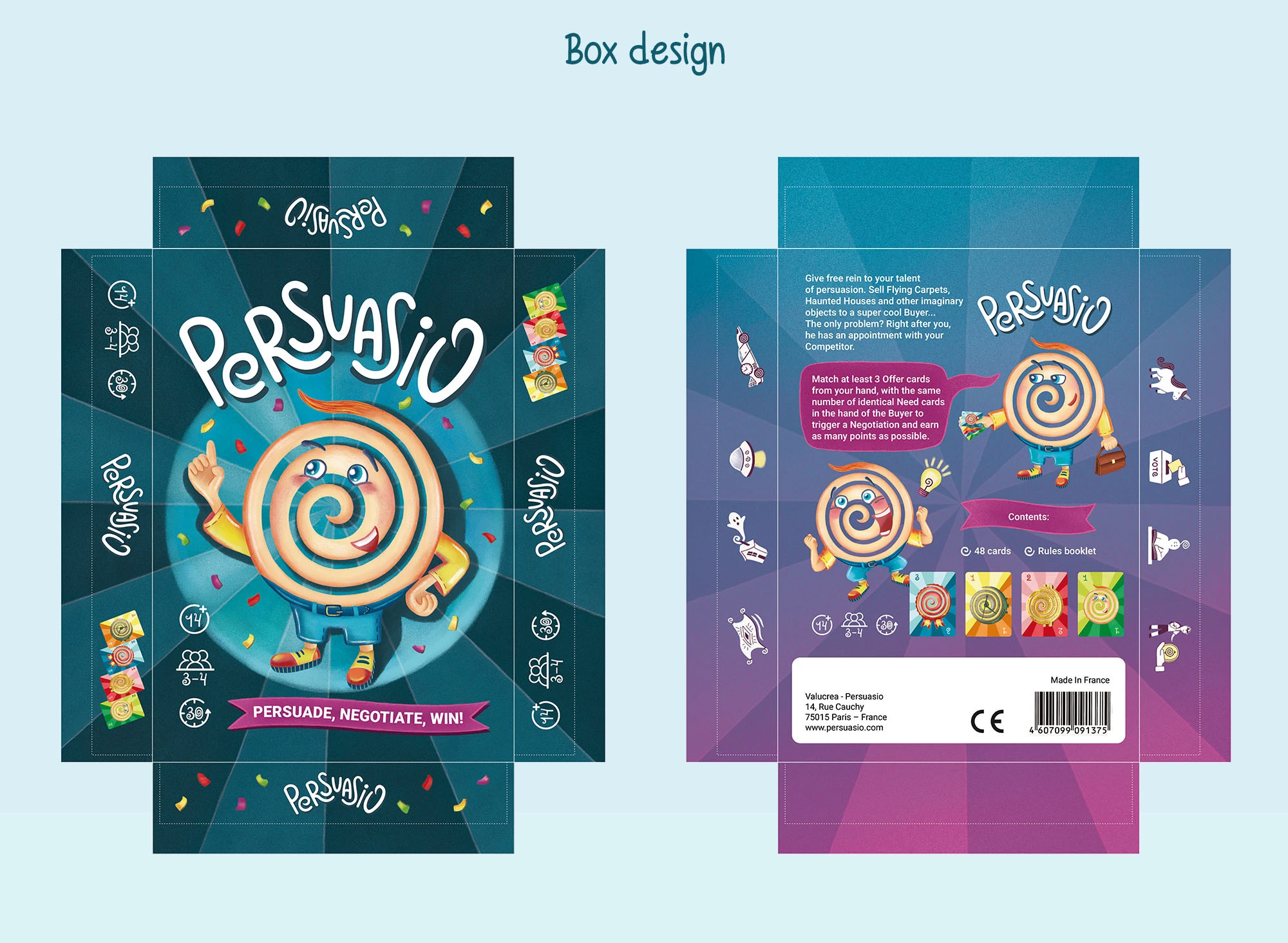 Настольная игра Persuasio — Изображение №12 — Брендинг, Иллюстрация на Dprofile