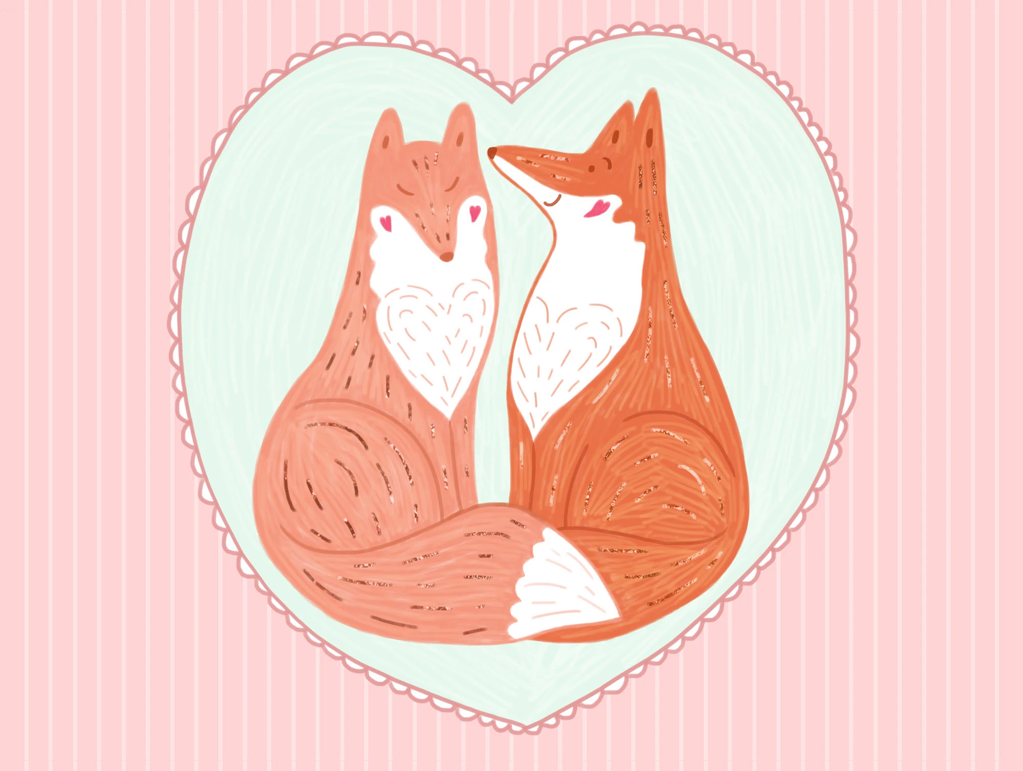 Иллюстрации ко Дню влюбленных — Изображение №6 — Брендинг, Иллюстрация на Dprofile