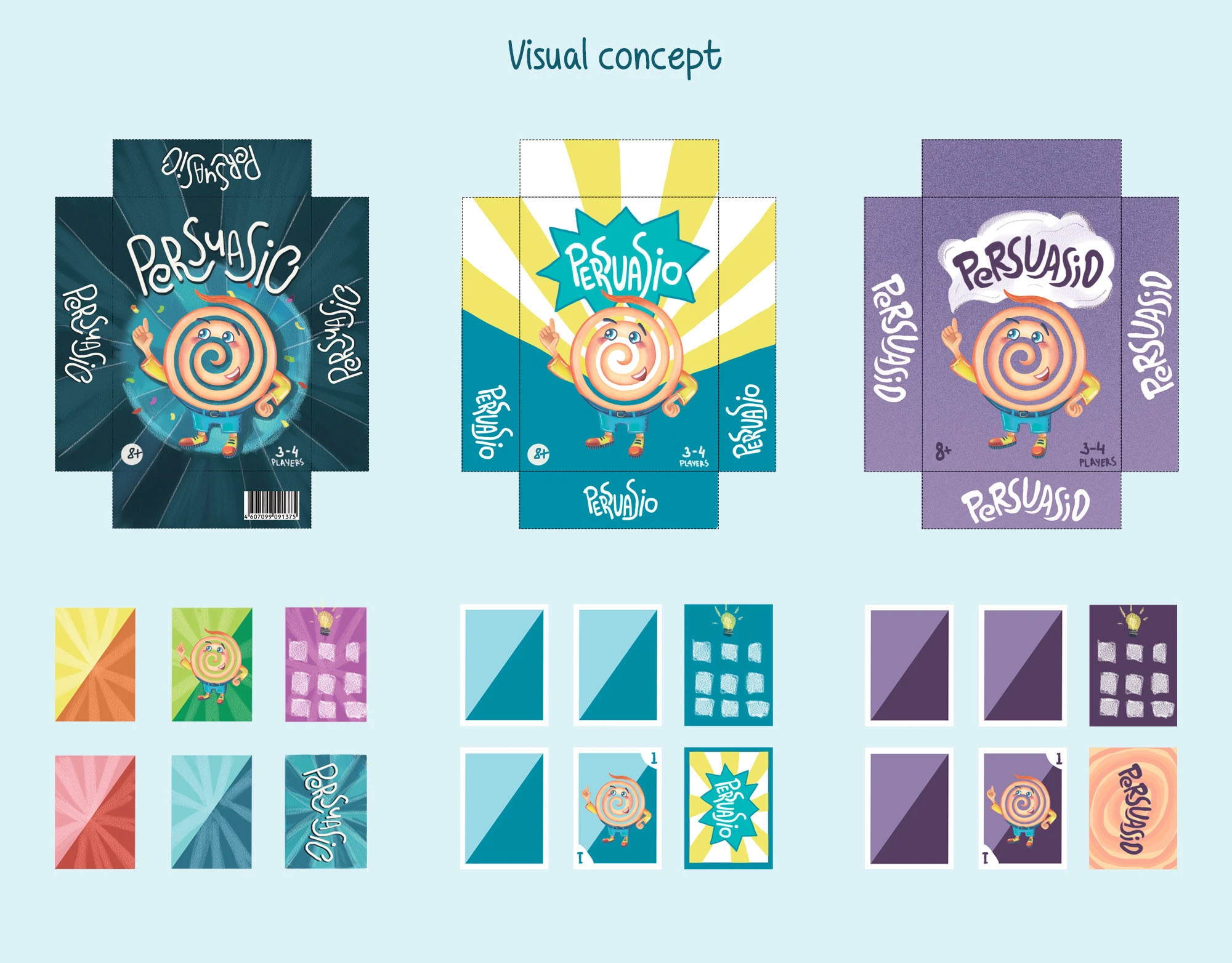 Настольная игра Persuasio — Изображение №8 — Брендинг, Иллюстрация на Dprofile