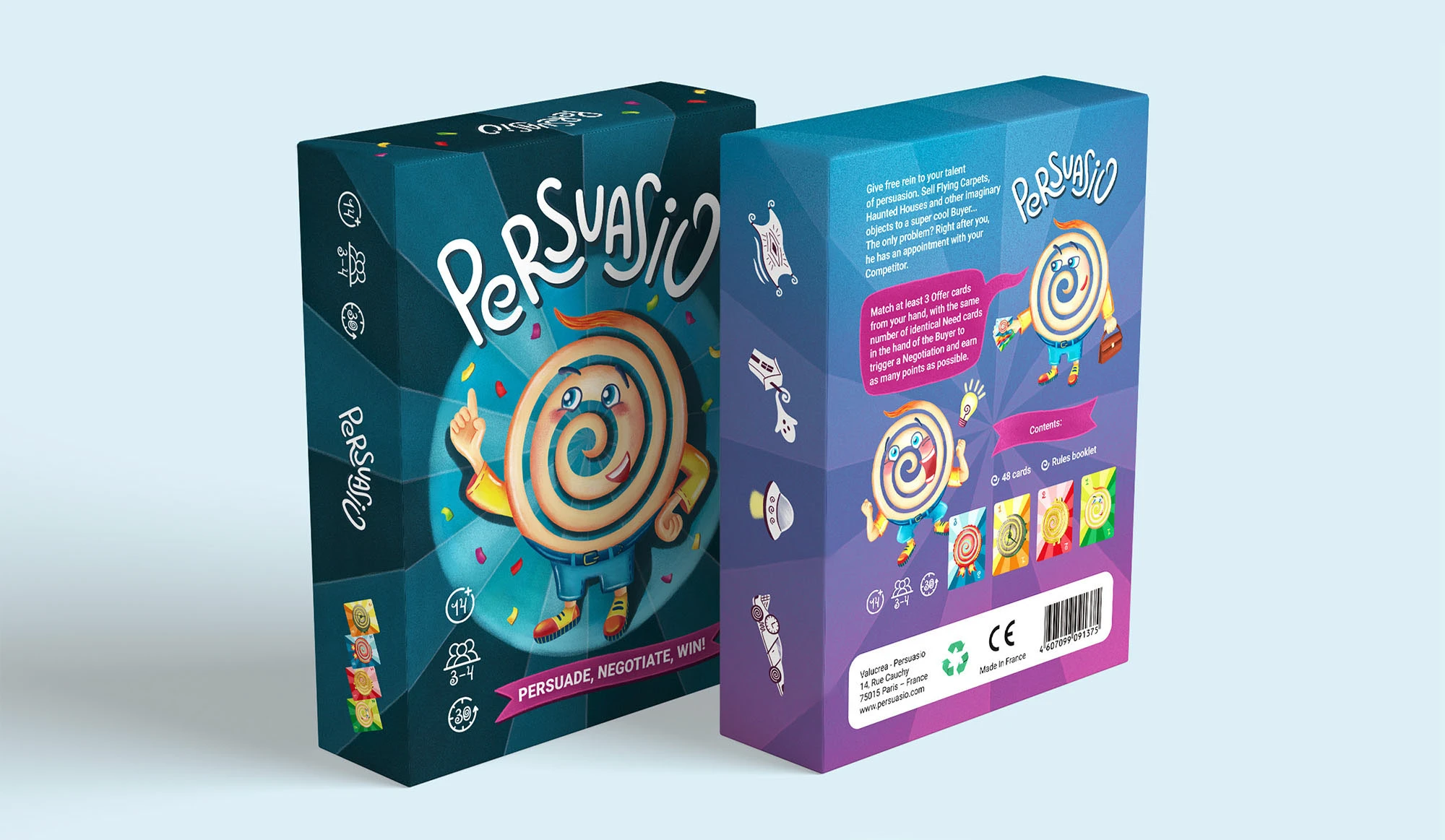 Настольная игра Persuasio — Изображение №14 — Брендинг, Иллюстрация на Dprofile