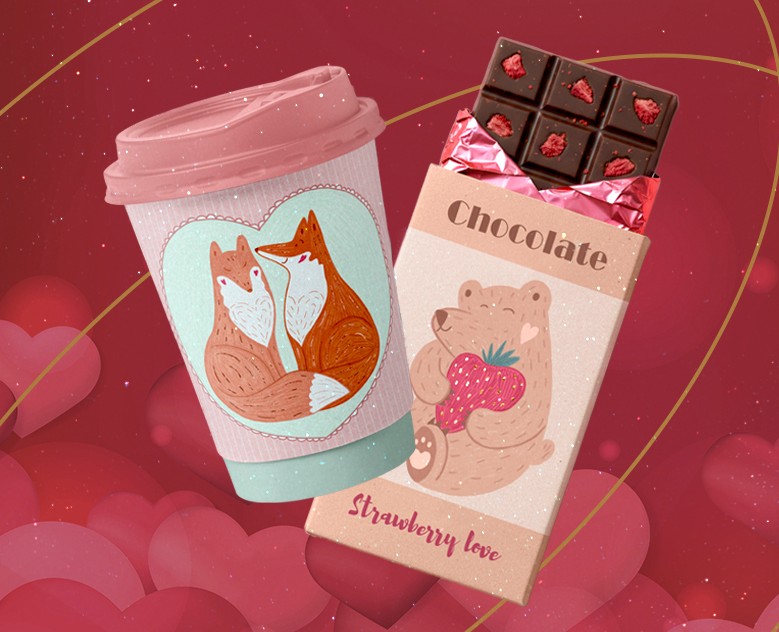 Иллюстрации ко Дню влюбленных на Dprofile