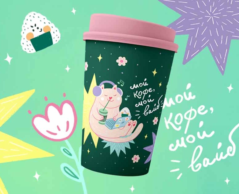 Иллюстрации для мерча на Dprofile