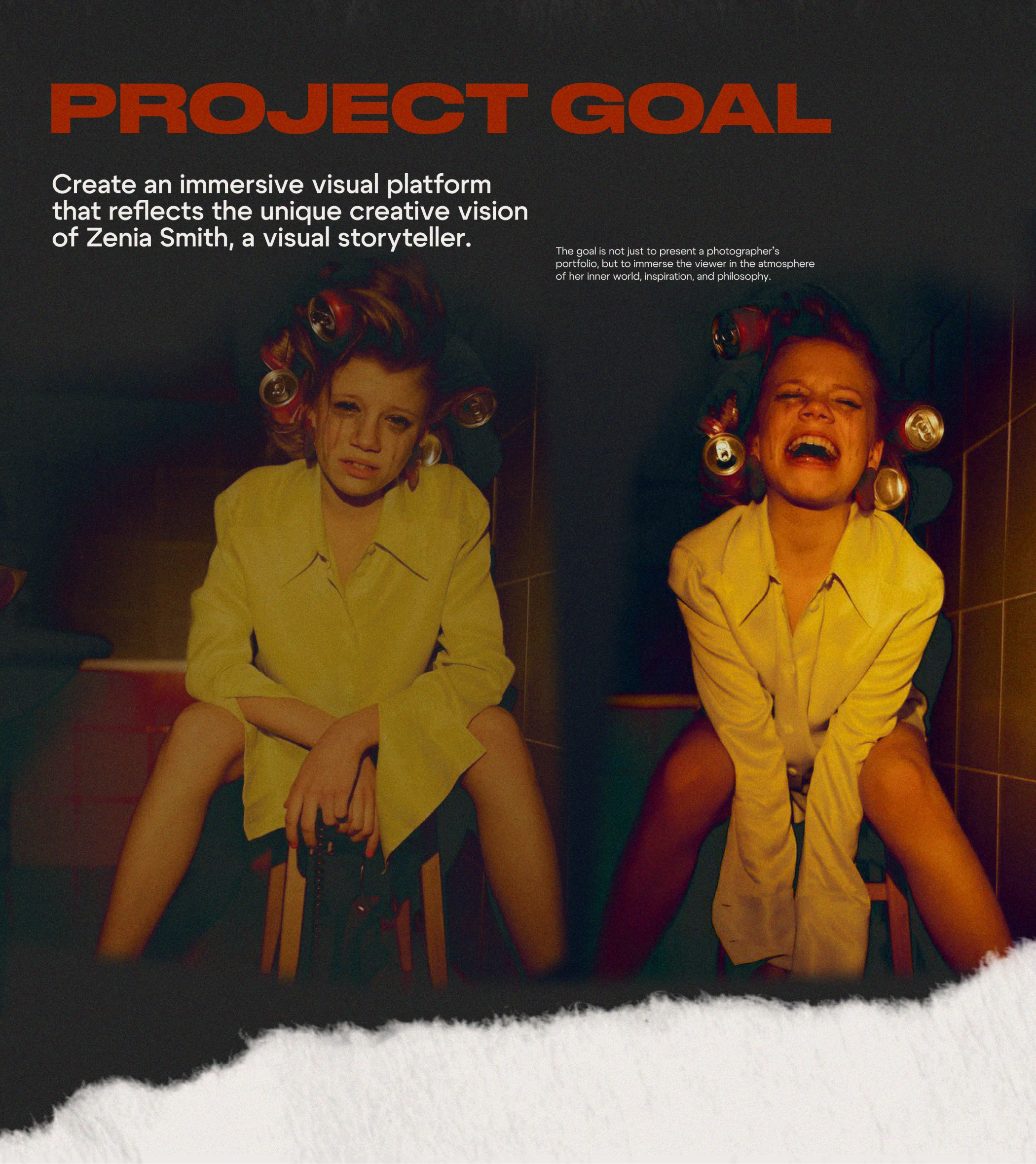 Сайт портфолио для фотографа — Изображение №2 — Интерфейсы, Анимация на Dprofile