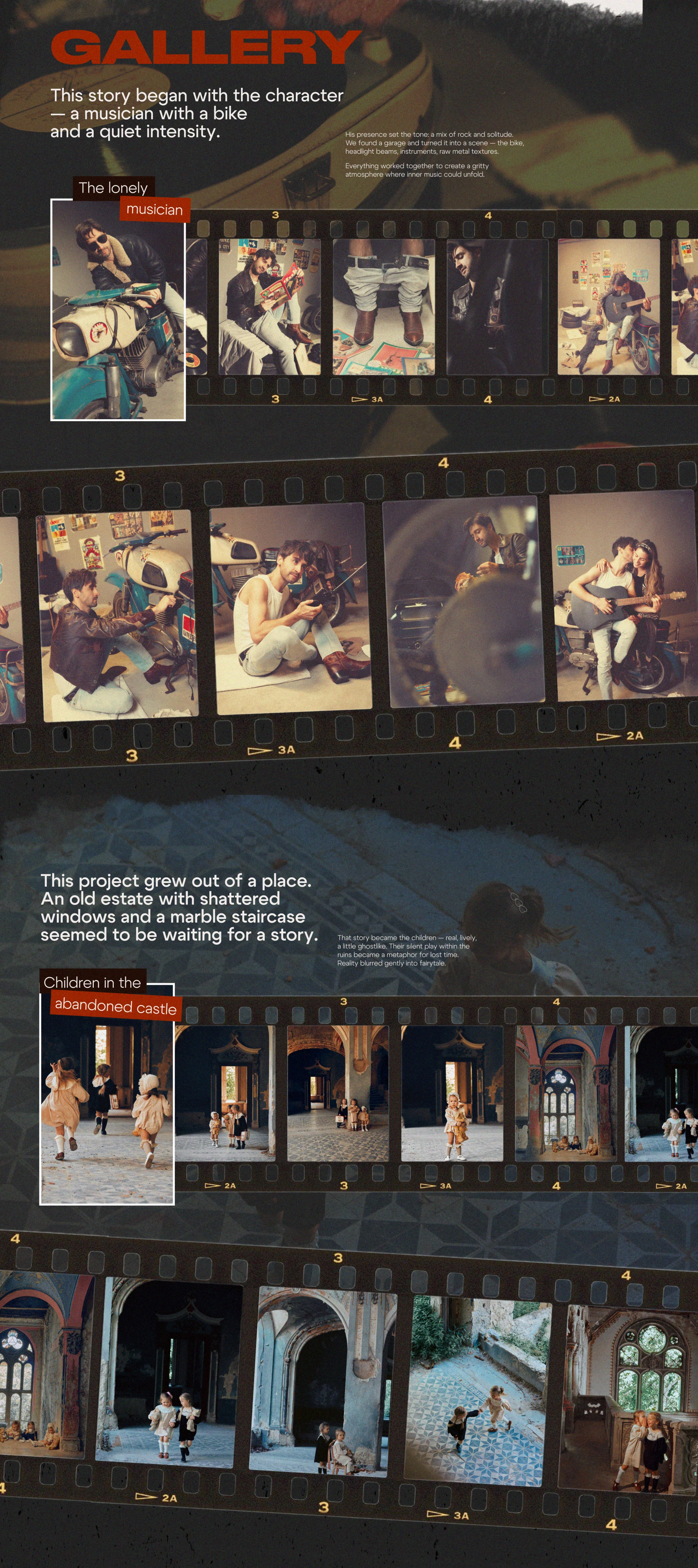 Сайт портфолио для фотографа — Изображение №6 — Интерфейсы, Анимация на Dprofile