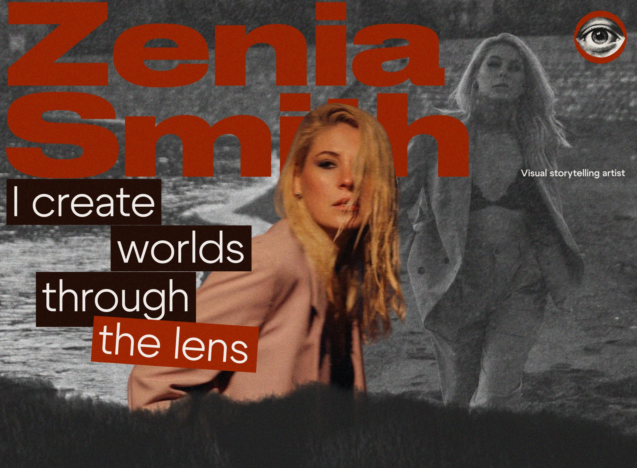 Сайт портфолио для фотографа — Изображение №1 — Интерфейсы, Анимация на Dprofile