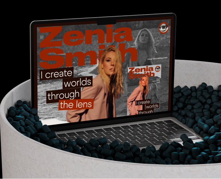 Сайт портфолио для фотографа — Интерфейсы, Анимация на Dprofile