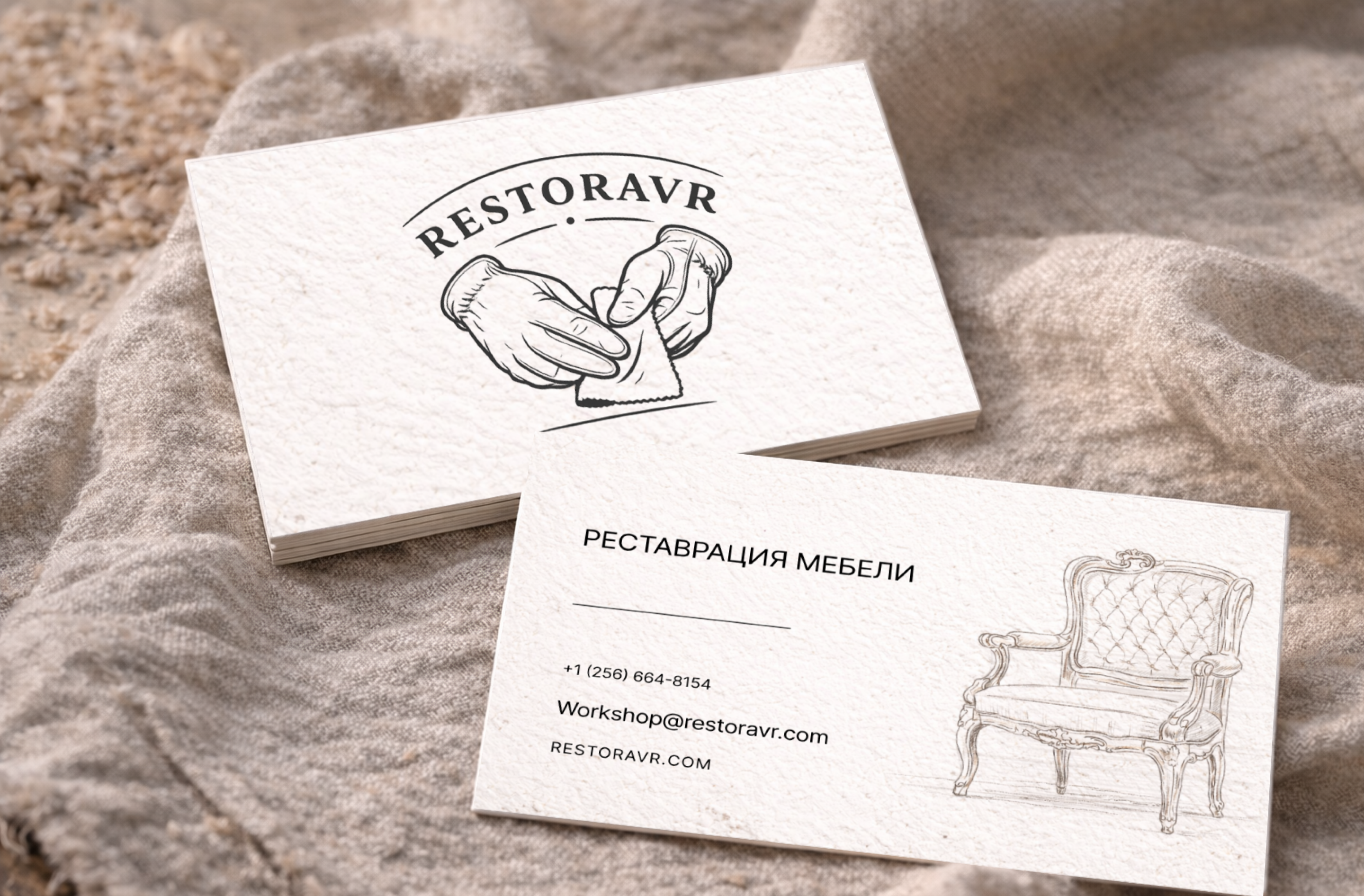 RESTORAVR — Сайт по реставрации мебели — Изображение №11 — Интерфейсы, Брендинг на Dprofile
