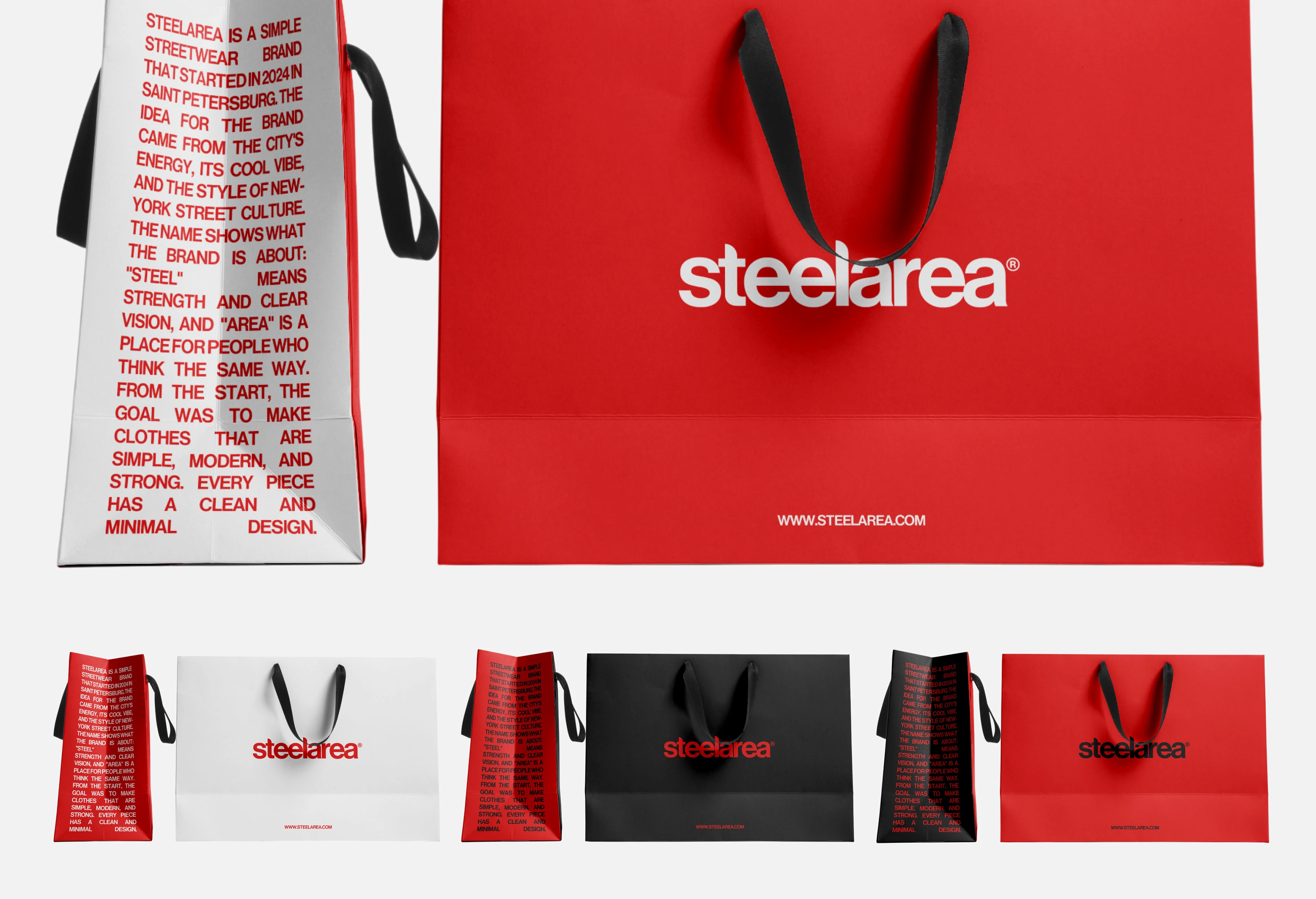 STEELAREA® | Clothing brand identity — Изображение №5 — Брендинг на Dprofile