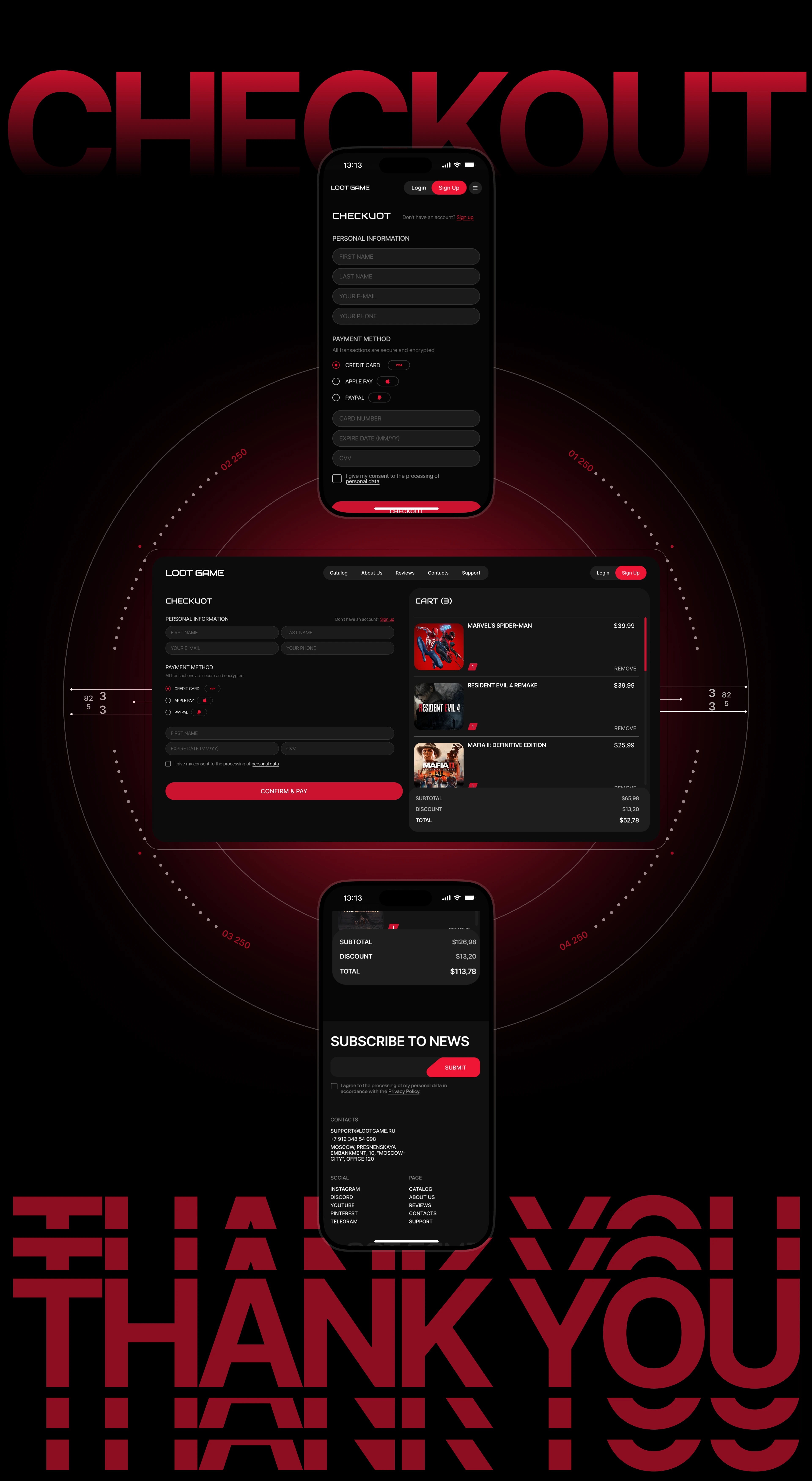 LootGame | E-commerce — Изображение №13 — Интерфейсы на Dprofile