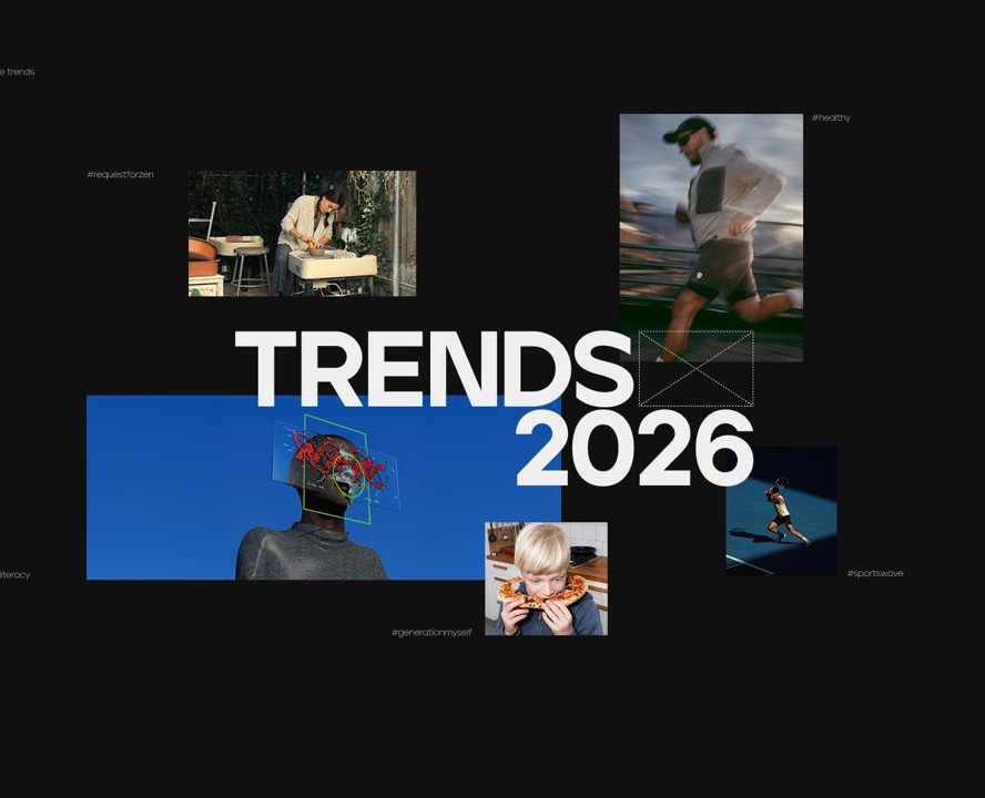 Trend Report 2026: как меняется визуальный язык брендов — Интерфейсы на Dprofile