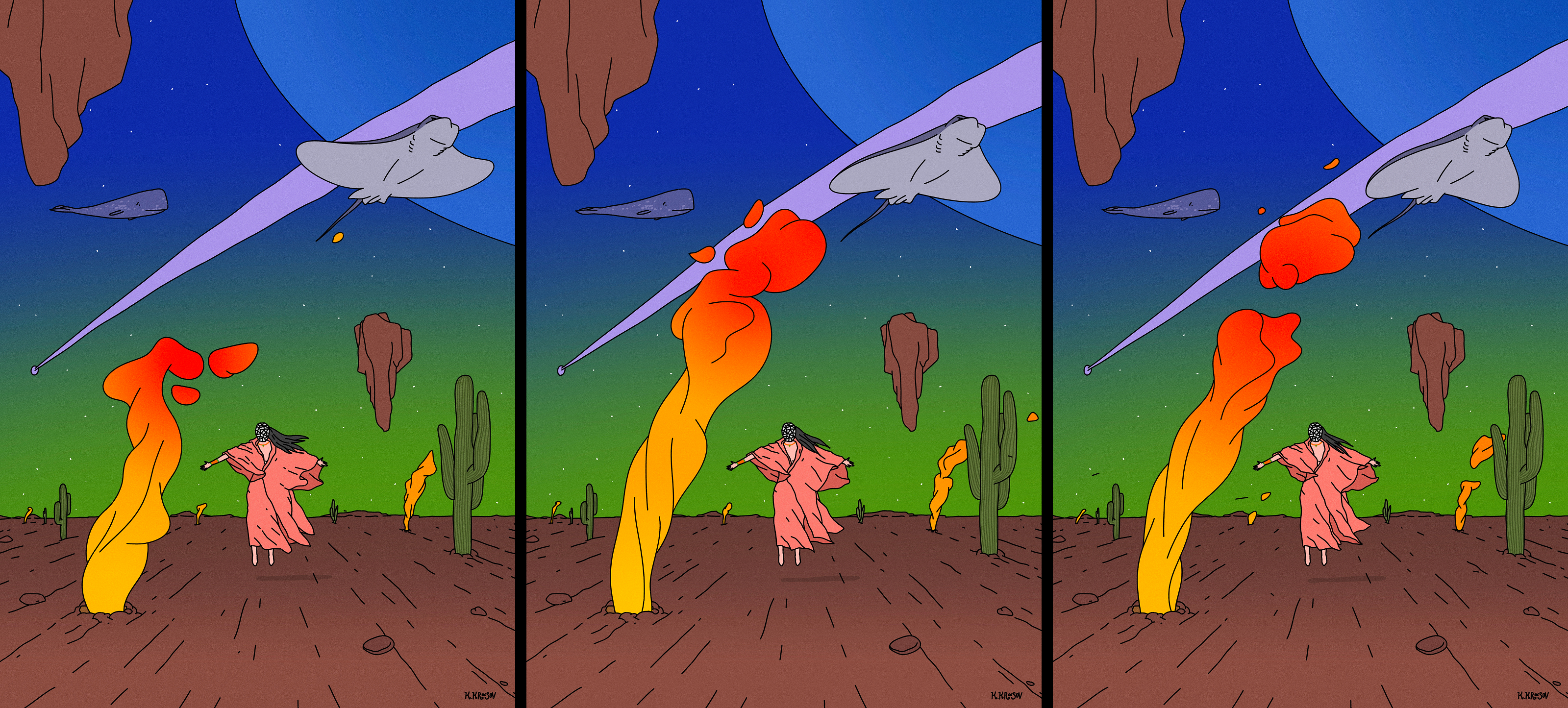 Кто ты, странник? — Изображение №3 — Иллюстрация, Анимация на Dprofile