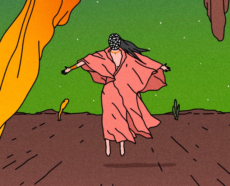 Кто ты, странник? — Иллюстрация, Анимация на Dprofile