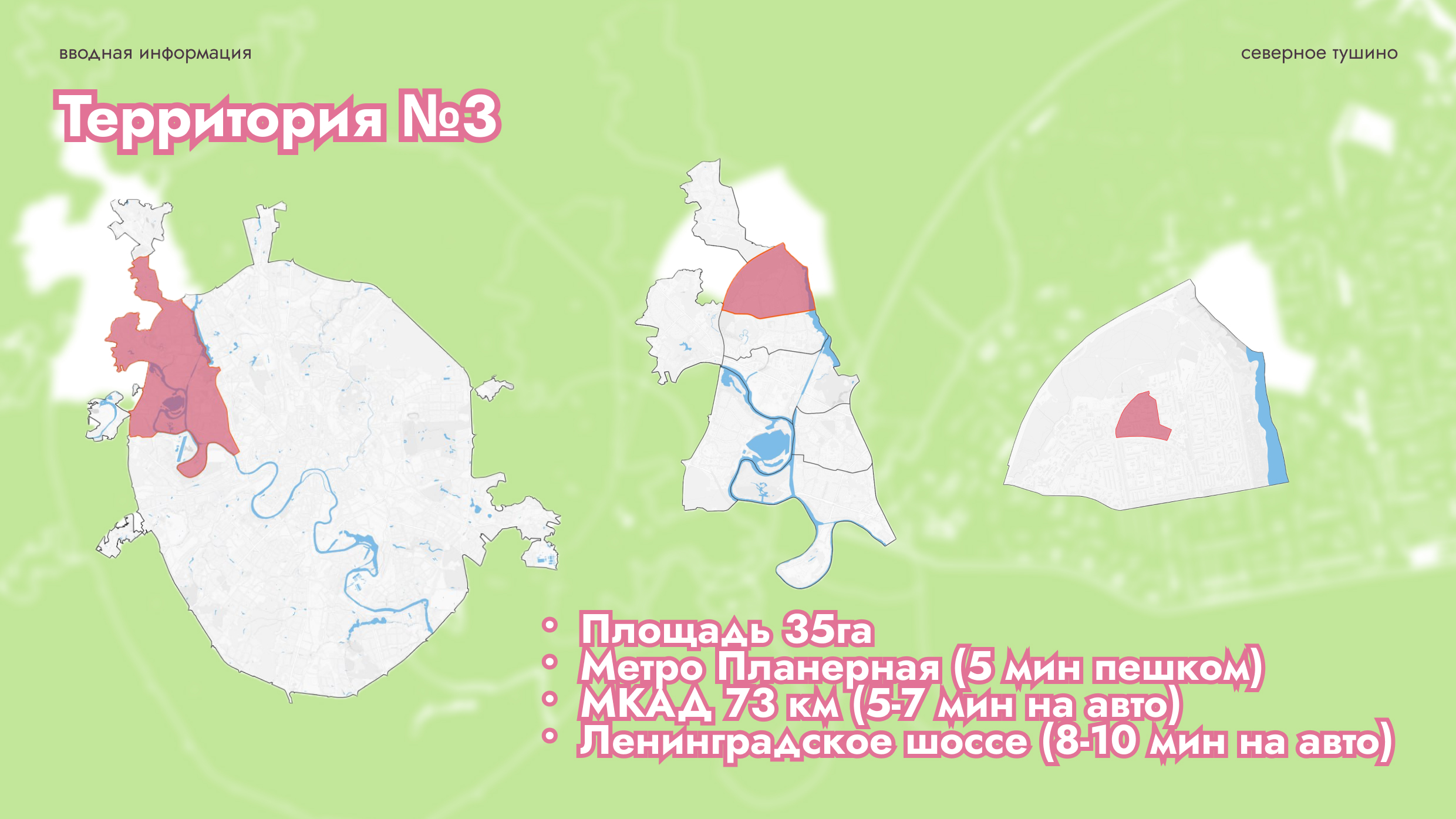 Презентация для пространственного анализа района — Изображение №2 — Графика, Маркетинг на Dprofile