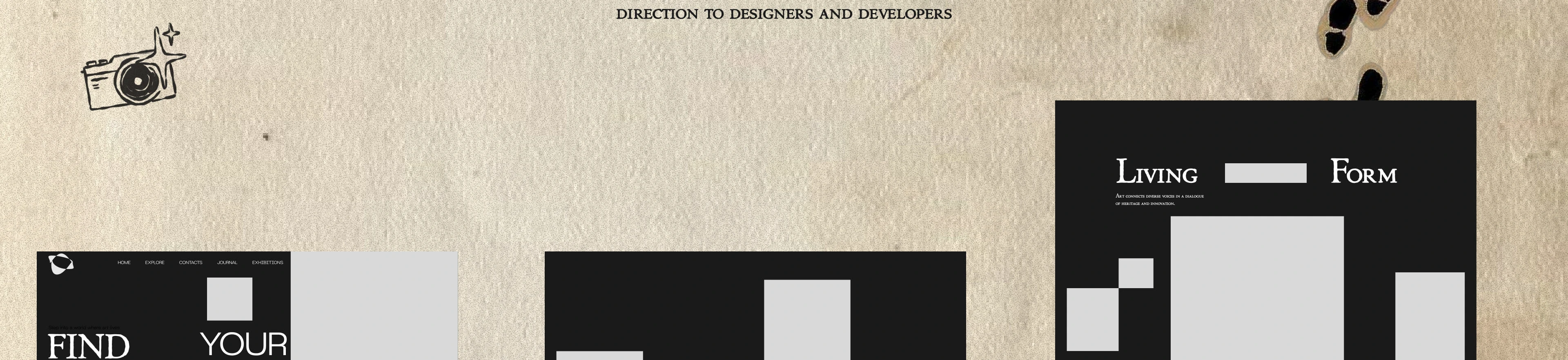 MIRA | Landing Page for Art Hub — Изображение №29 — Интерфейсы, Графика на Dprofile