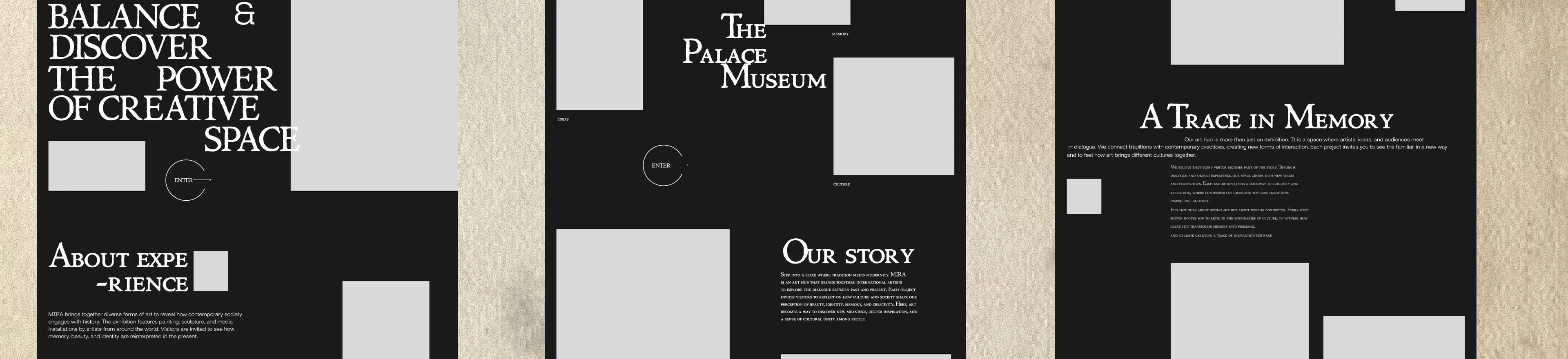 MIRA | Landing Page for Art Hub — Изображение №30 — Интерфейсы, Графика на Dprofile