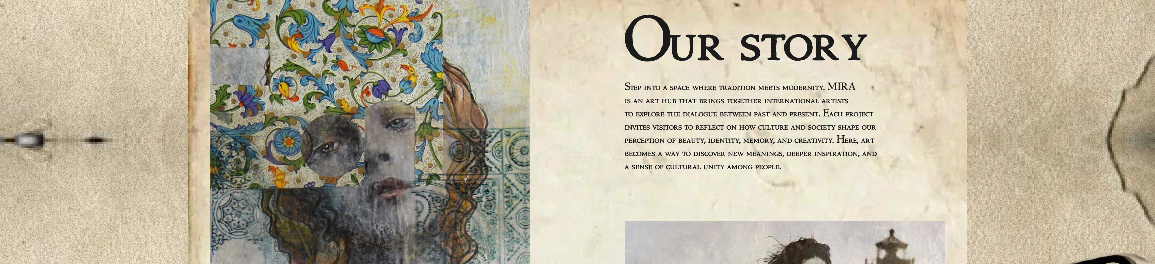 MIRA | Landing Page for Art Hub — Изображение №45 — Интерфейсы, Графика на Dprofile