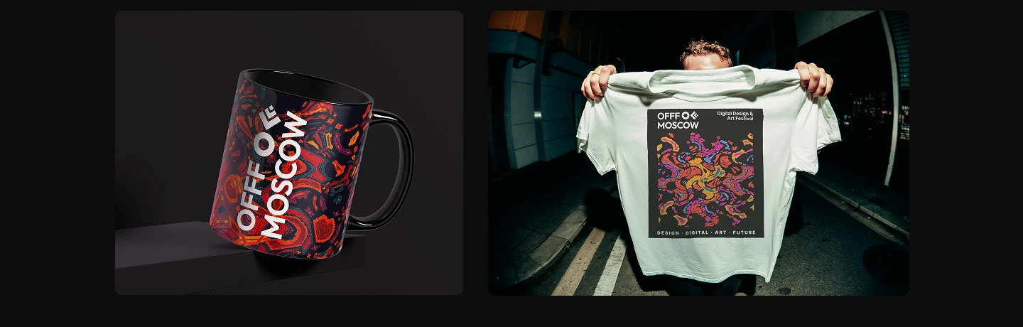 OFFF Moscow — Айдентика фестиваля цифрового искусства — Изображение №9 — Брендинг, Графика на Dprofile